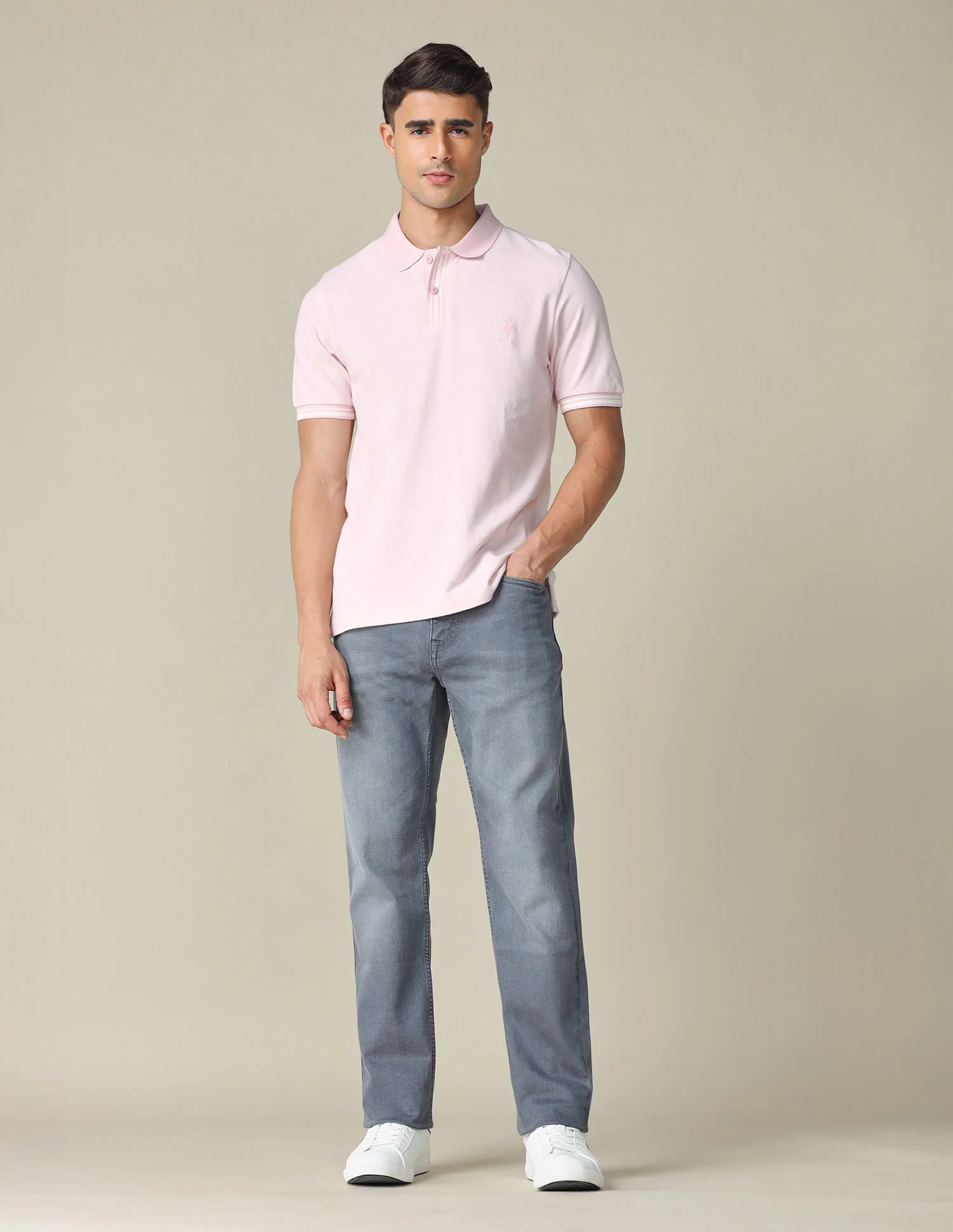 Pure Cotton Regular Fit Polo Shirt - Image 3