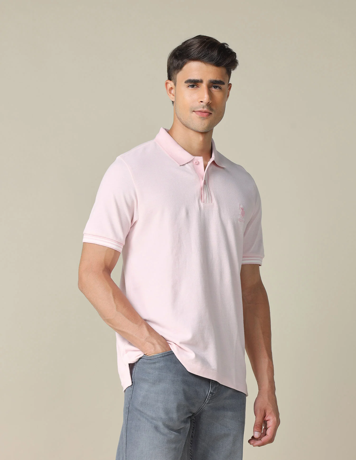 Pure Cotton Regular Fit Polo Shirt - Image 4