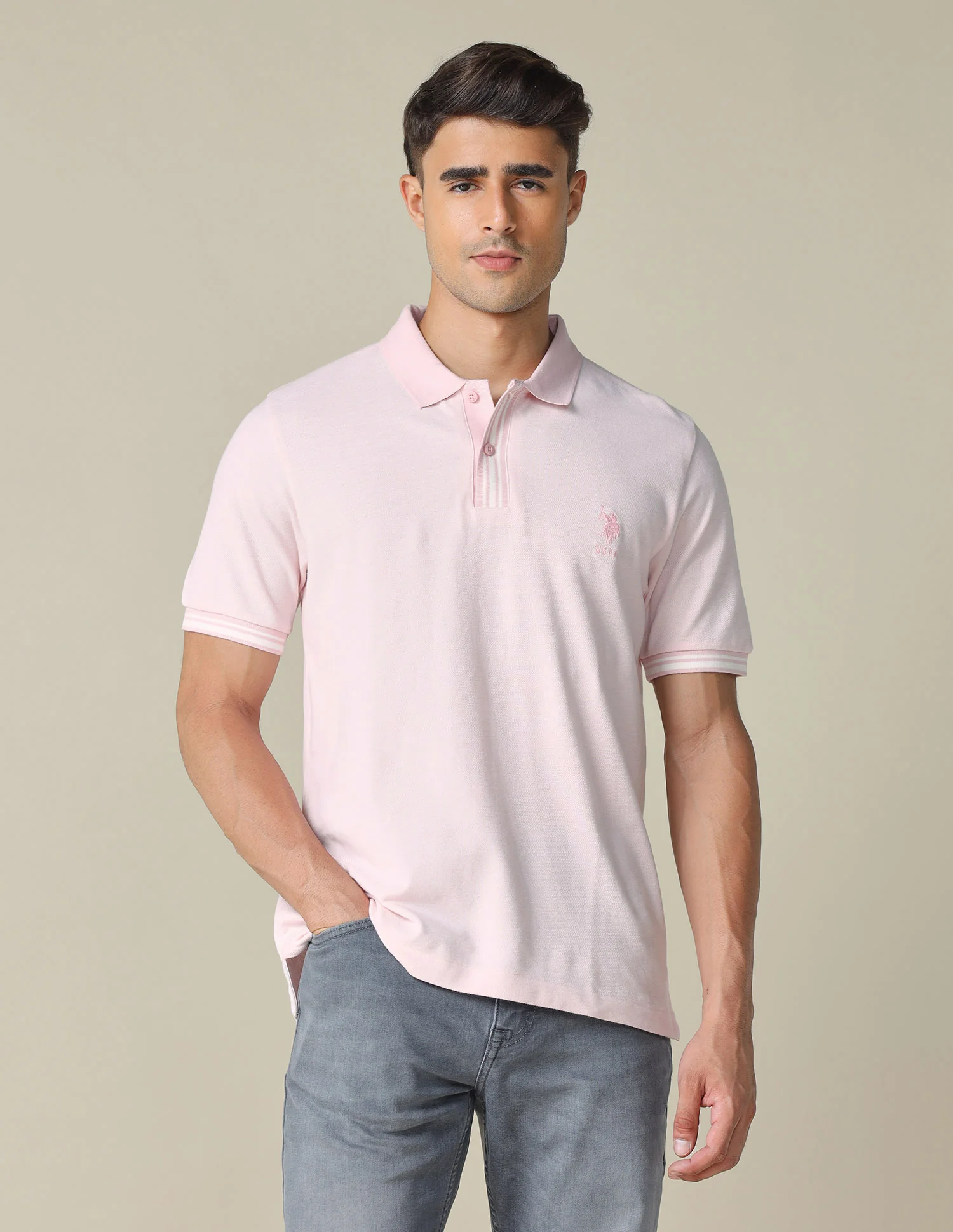 Pure Cotton Regular Fit Polo Shirt - Image 6