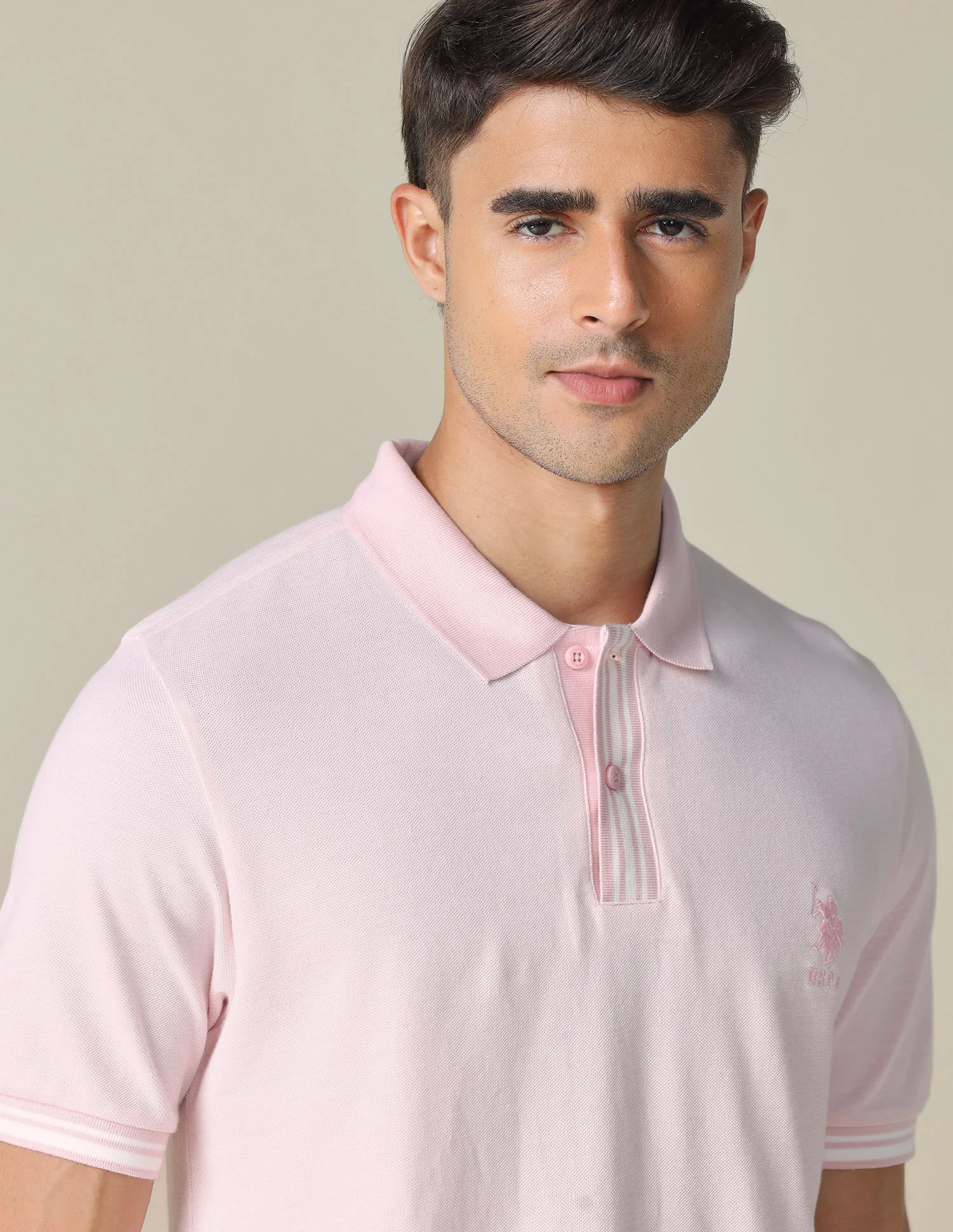 Pure Cotton Regular Fit Polo Shirt - Image 7
