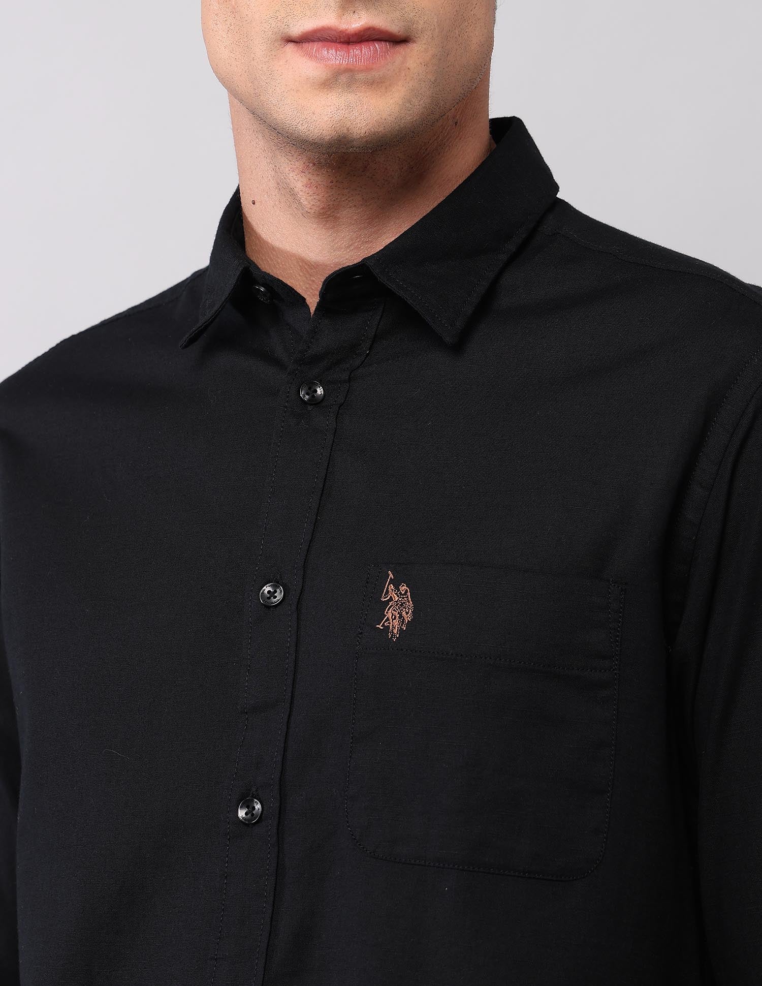 Pure Cotton Regular Fit Shirt - Image 7