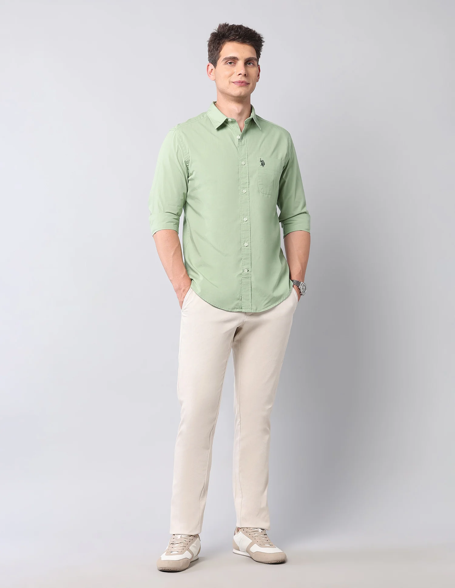 Pure Cotton Regular Fit Shirt - Image 3