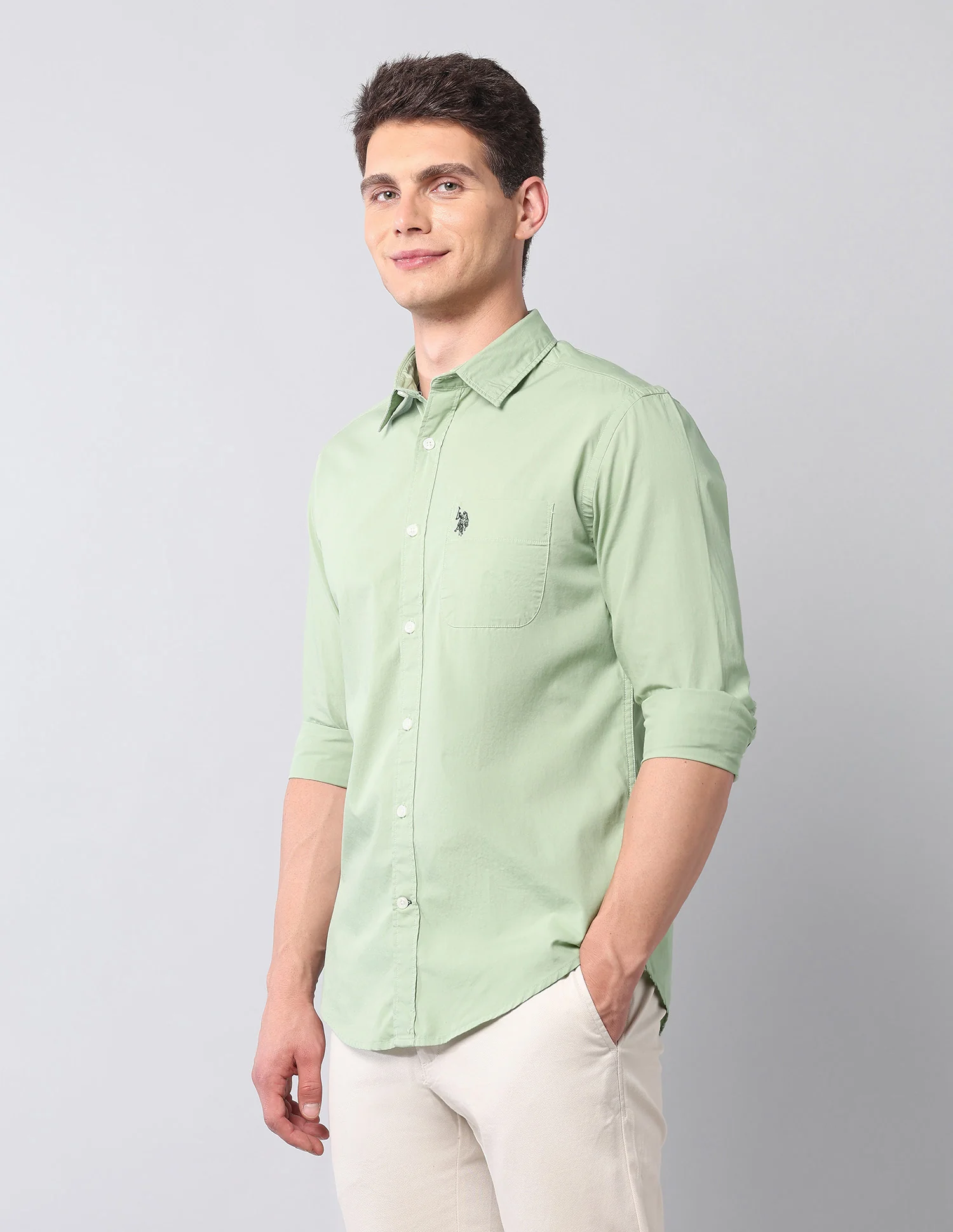 Pure Cotton Regular Fit Shirt - Image 4