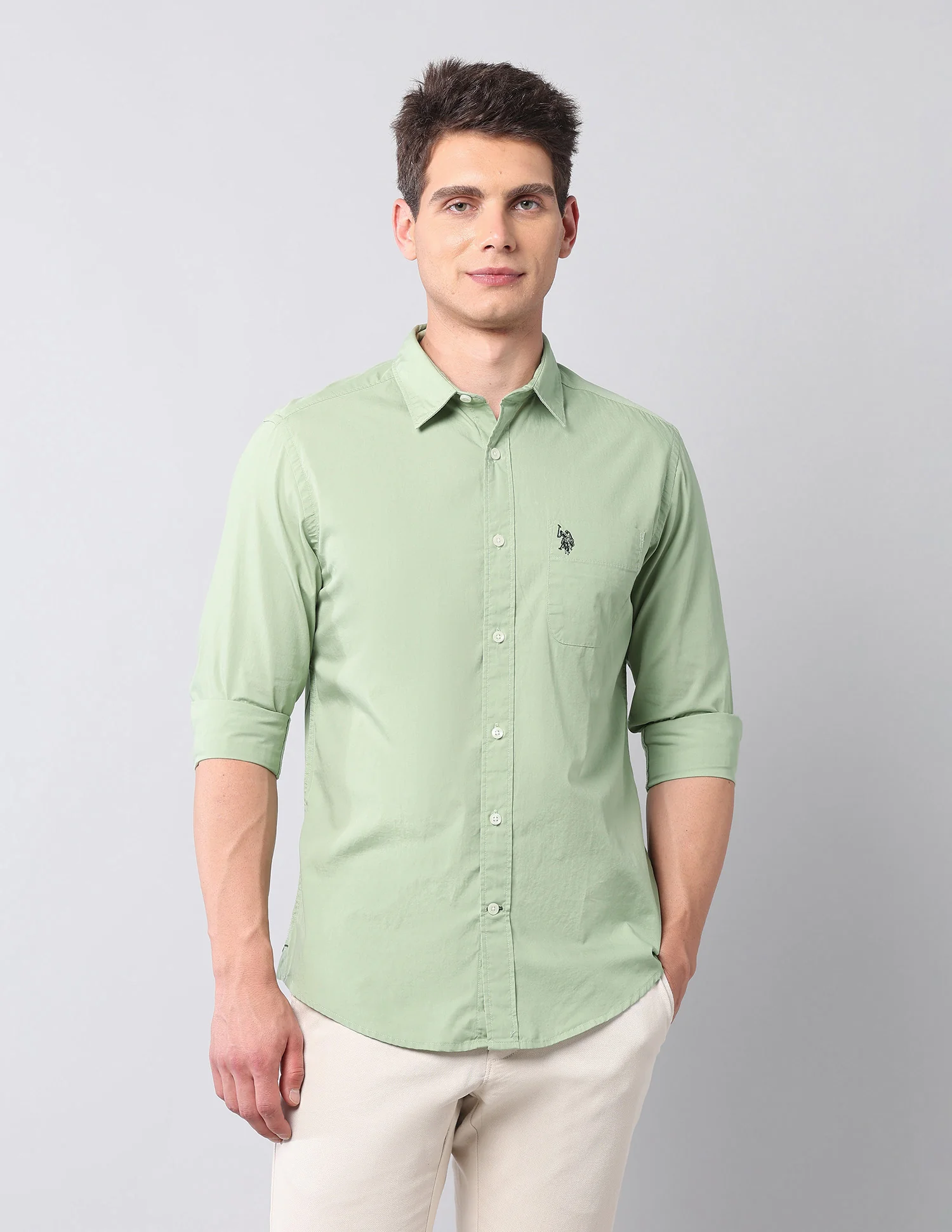 Pure Cotton Regular Fit Shirt - Image 6