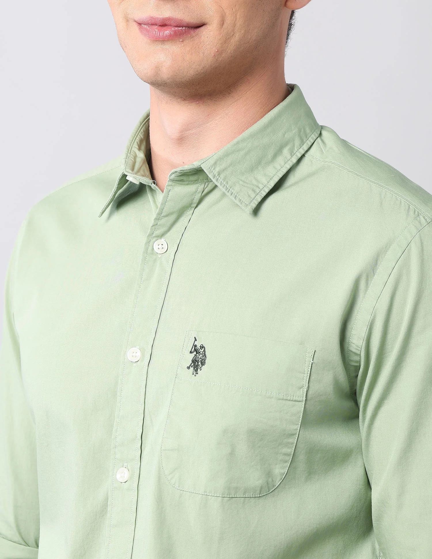 Pure Cotton Regular Fit Shirt - Image 7