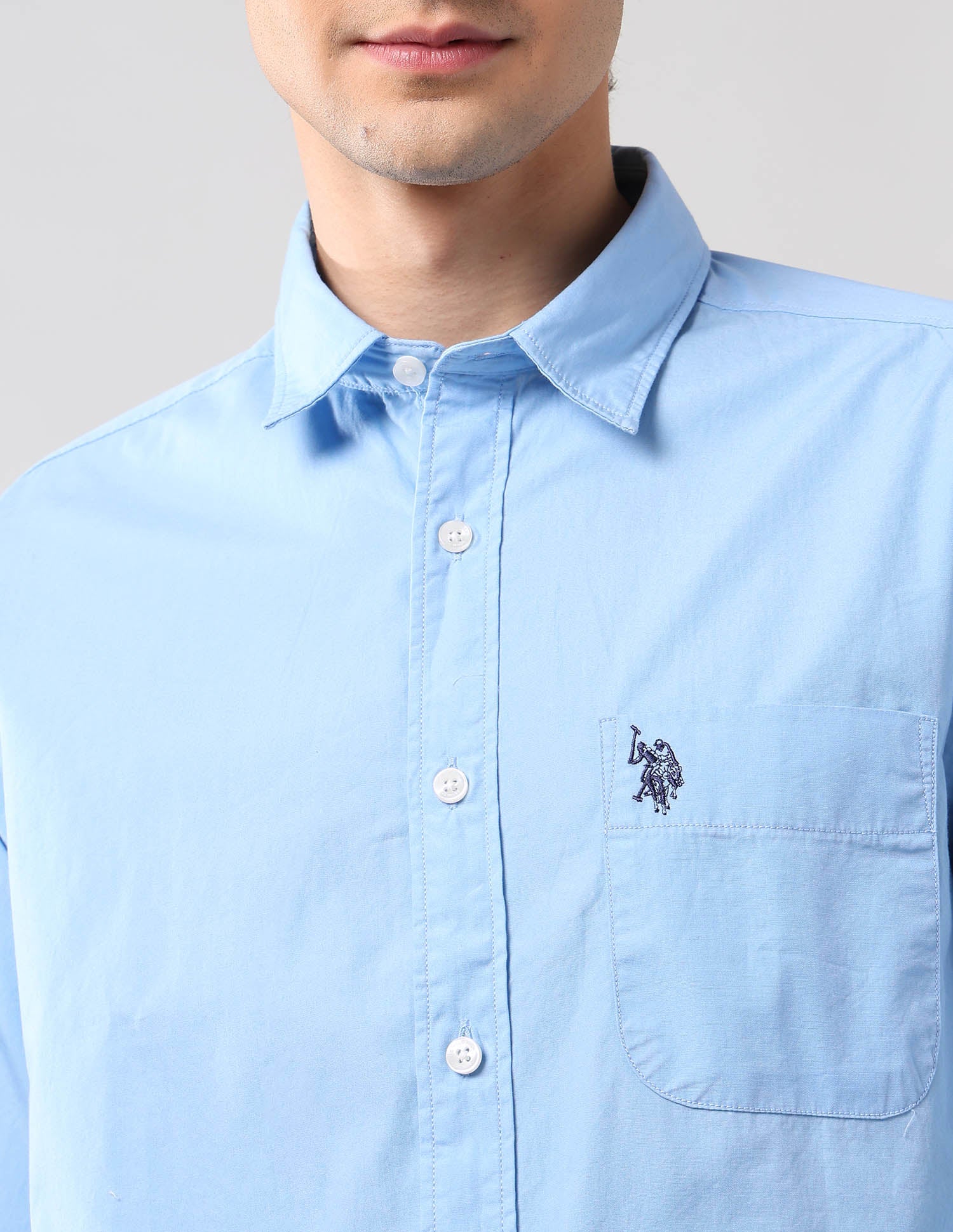 Pure Cotton Regular Fit Shirt - Image 7