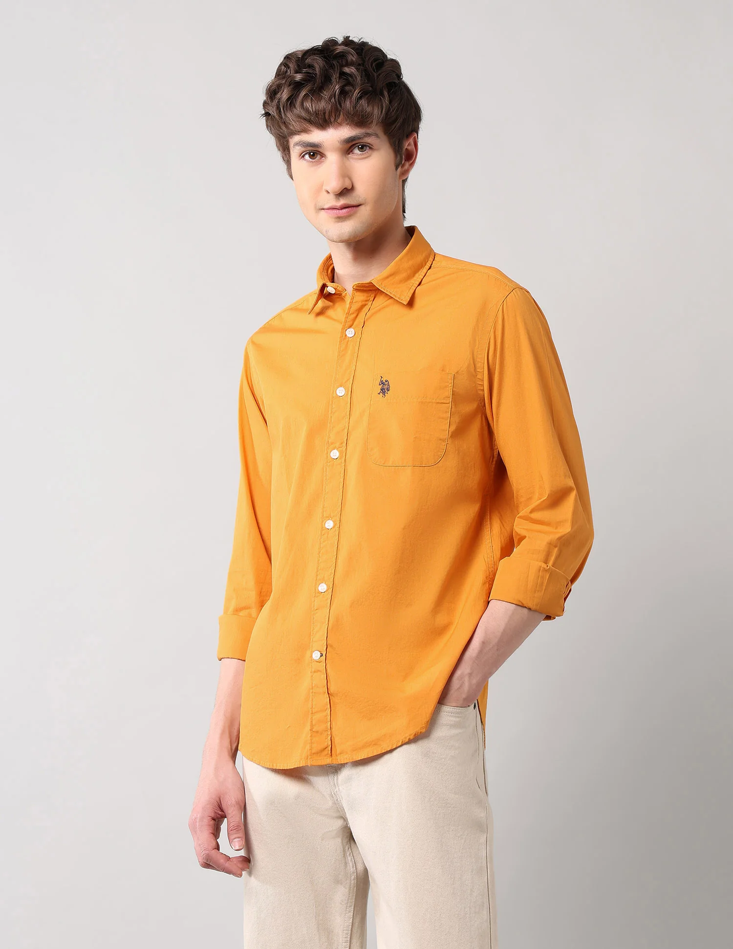Pure Cotton Regular Fit Shirt - Image 4