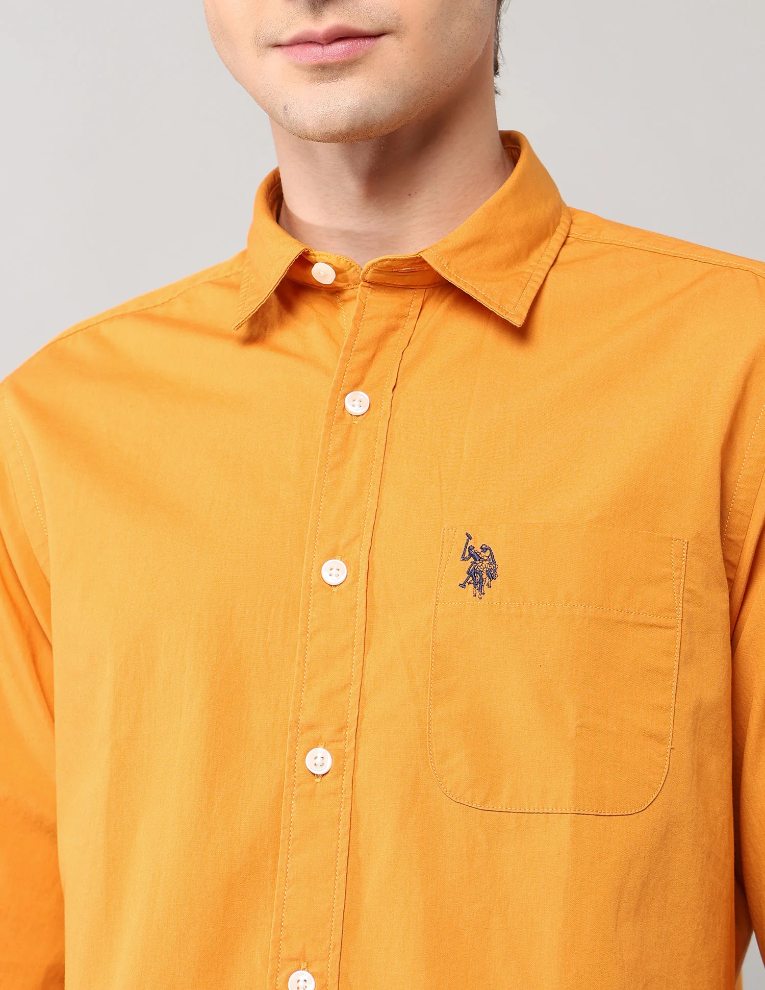 Pure Cotton Regular Fit Shirt - Image 7
