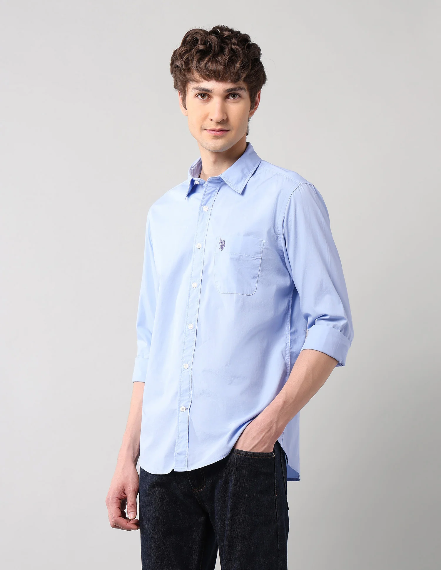 Pure Cotton Regular Fit Shirt - Image 4