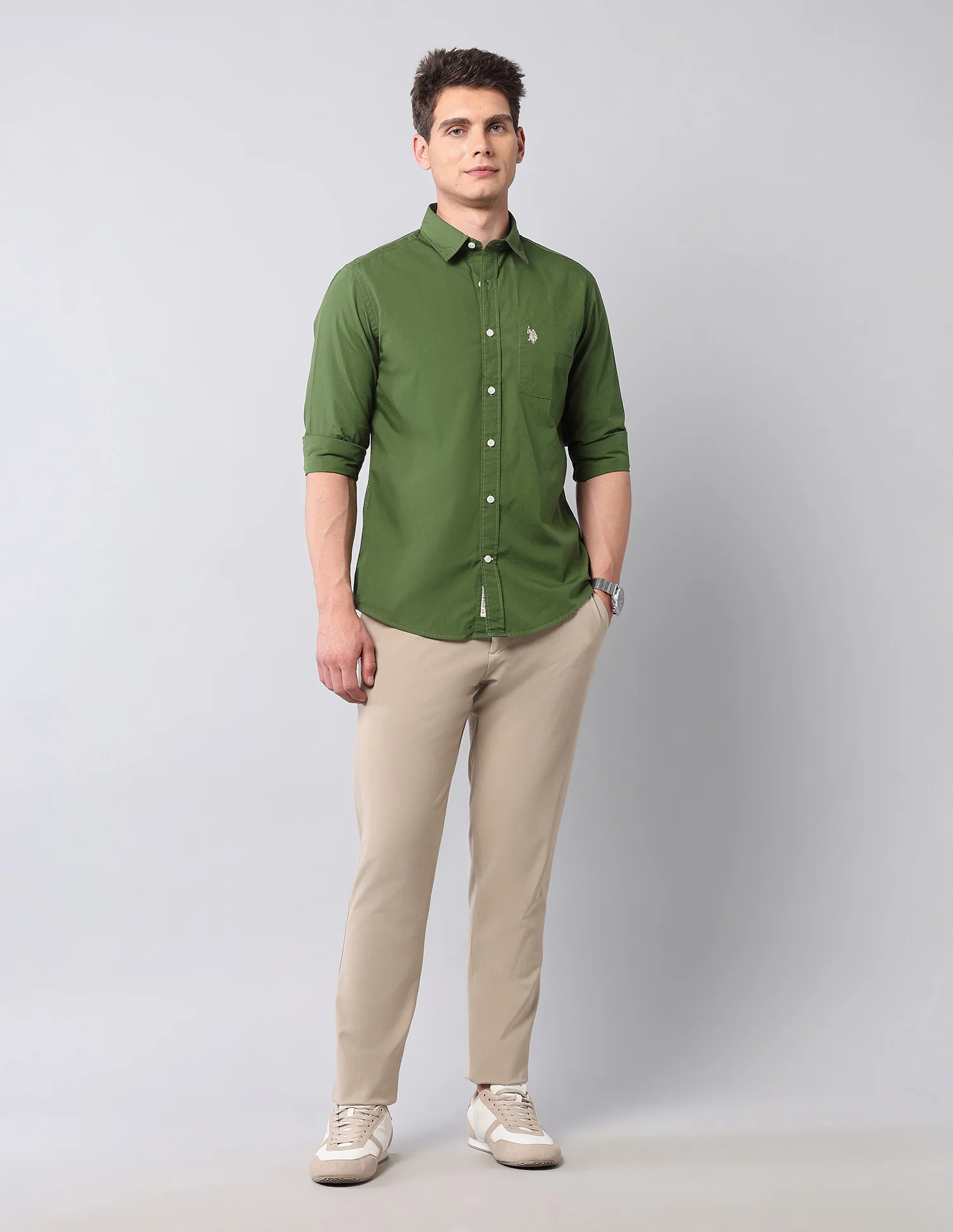 Pure Cotton Regular Fit Shirt - Image 3
