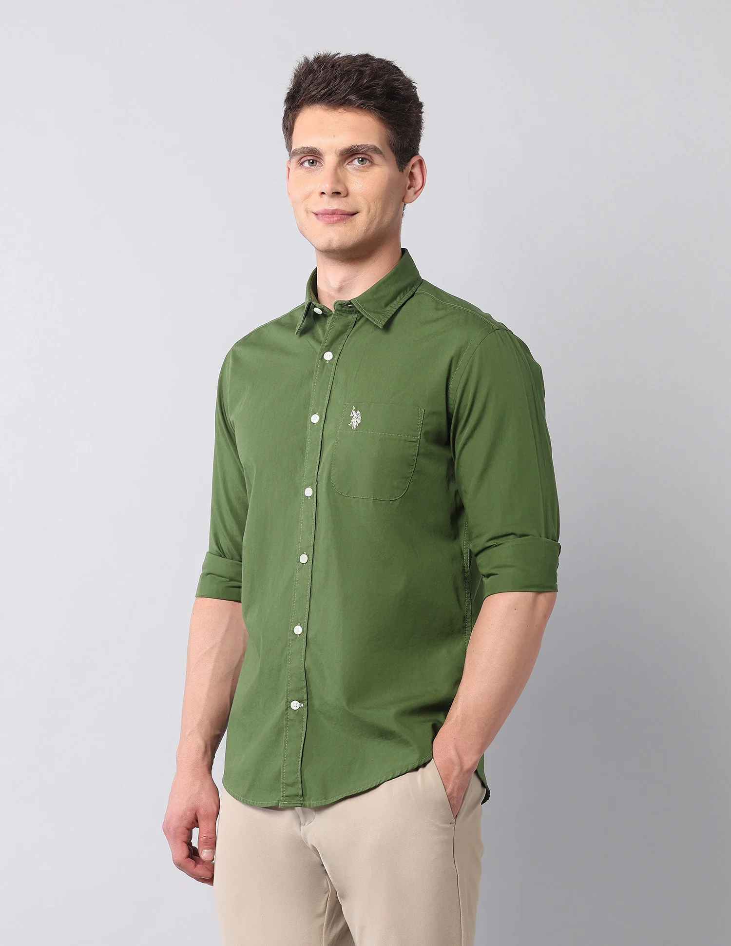 Pure Cotton Regular Fit Shirt - Image 4