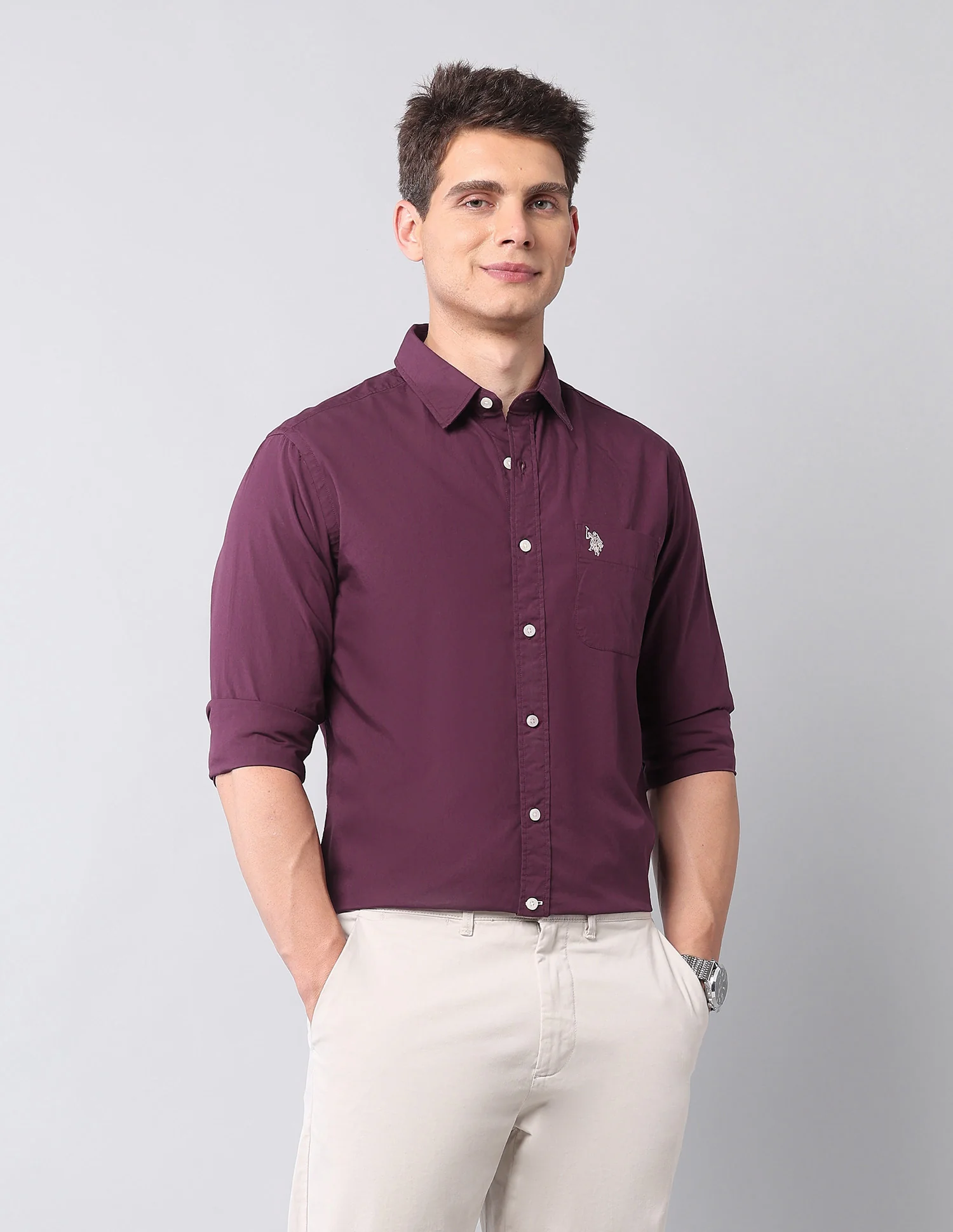 Pure Cotton Regular Fit Shirt