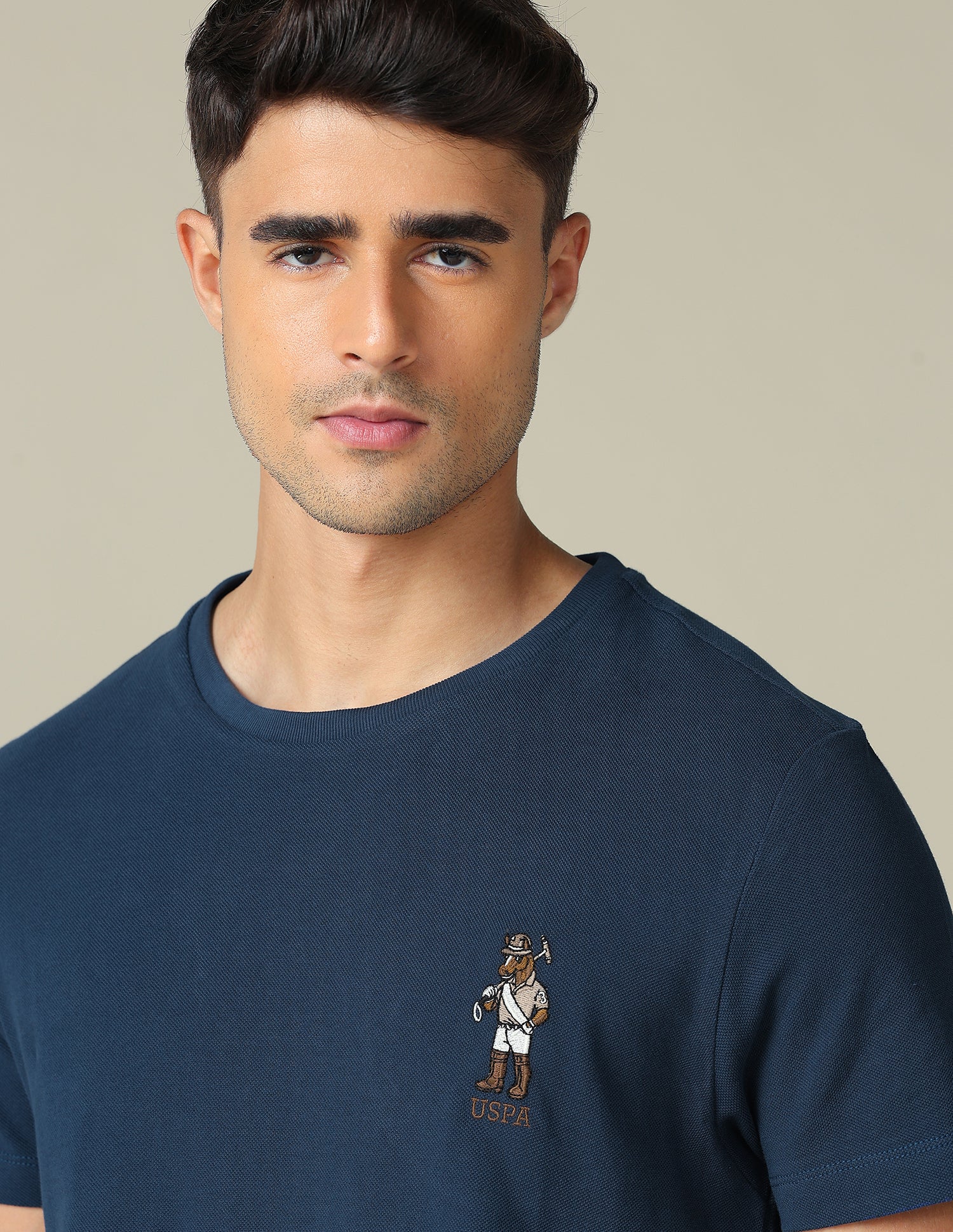 Pure Cotton Regular Fit T- Shirt - Image 7
