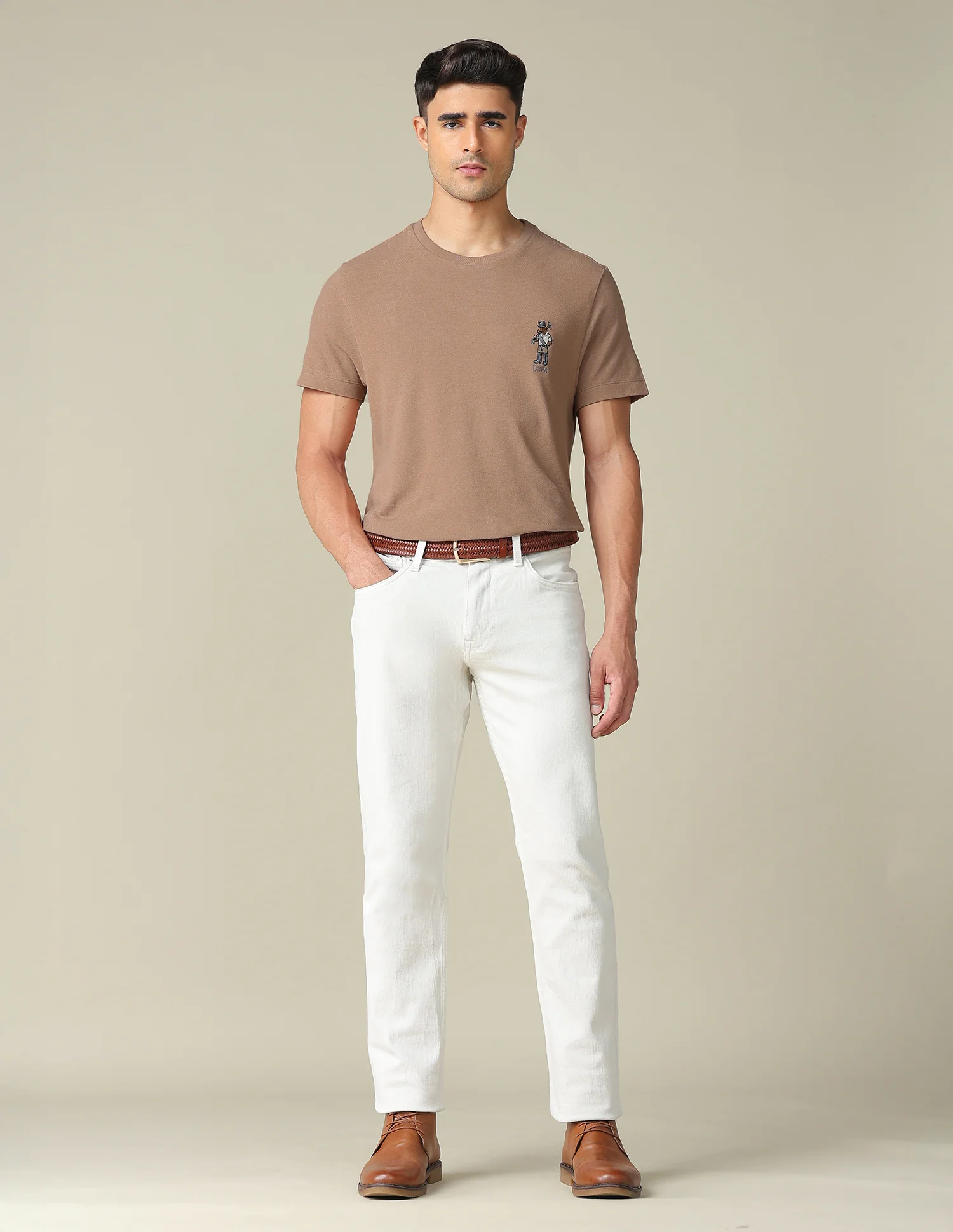 Pure Cotton Regular Fit T-Shirt - Image 3