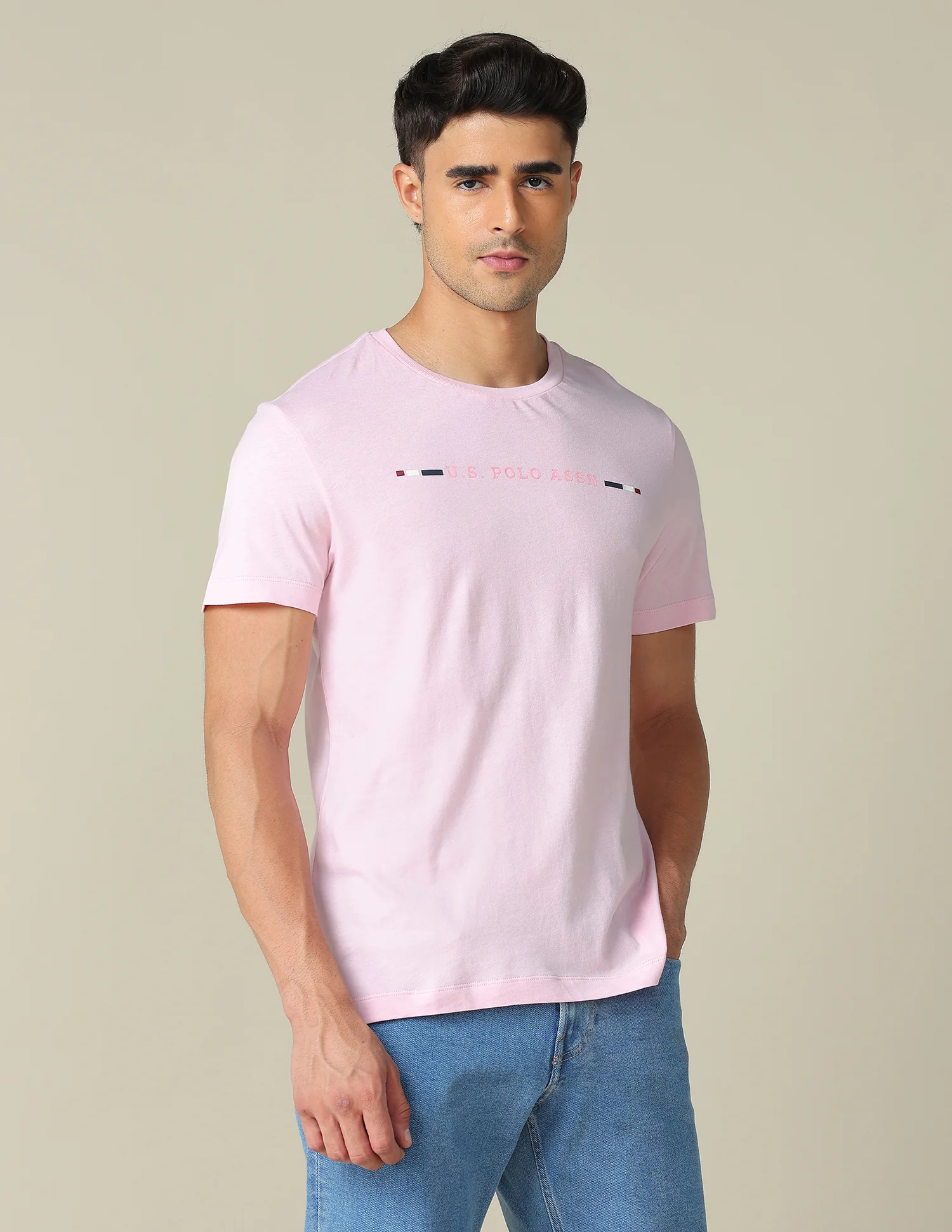 Pure Cotton Regular Fit T Shirt - Image 4