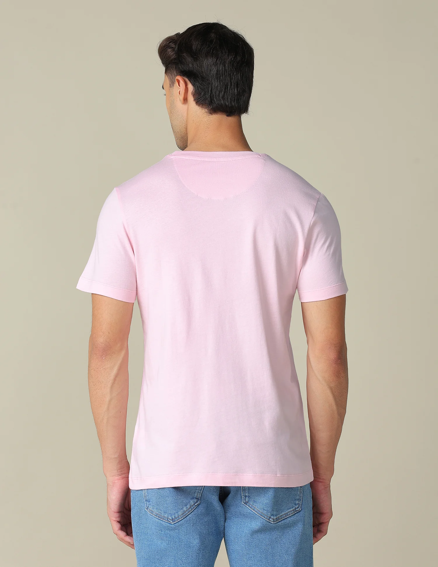 Pure Cotton Regular Fit T Shirt - Image 5