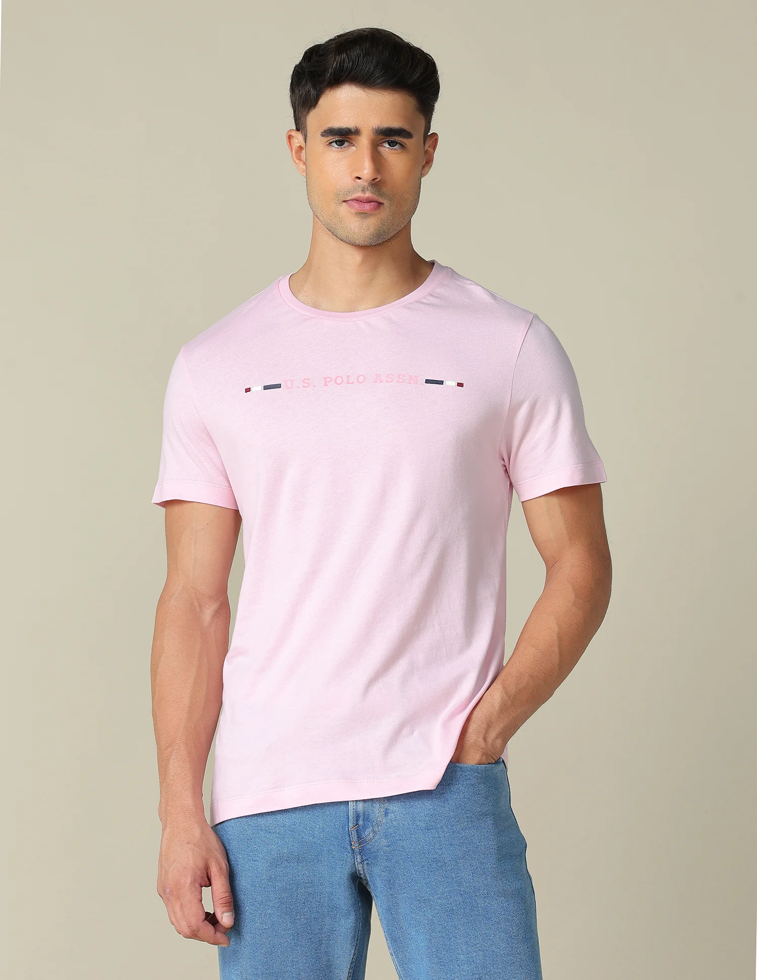 Pure Cotton Regular Fit T Shirt - Image 6