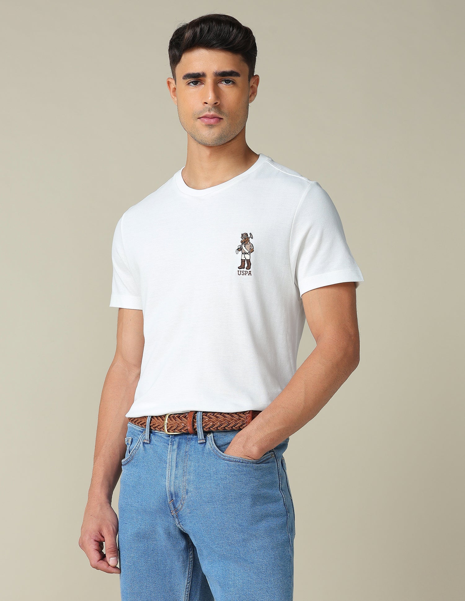 Pure Cotton Regular Fit T- Shirt