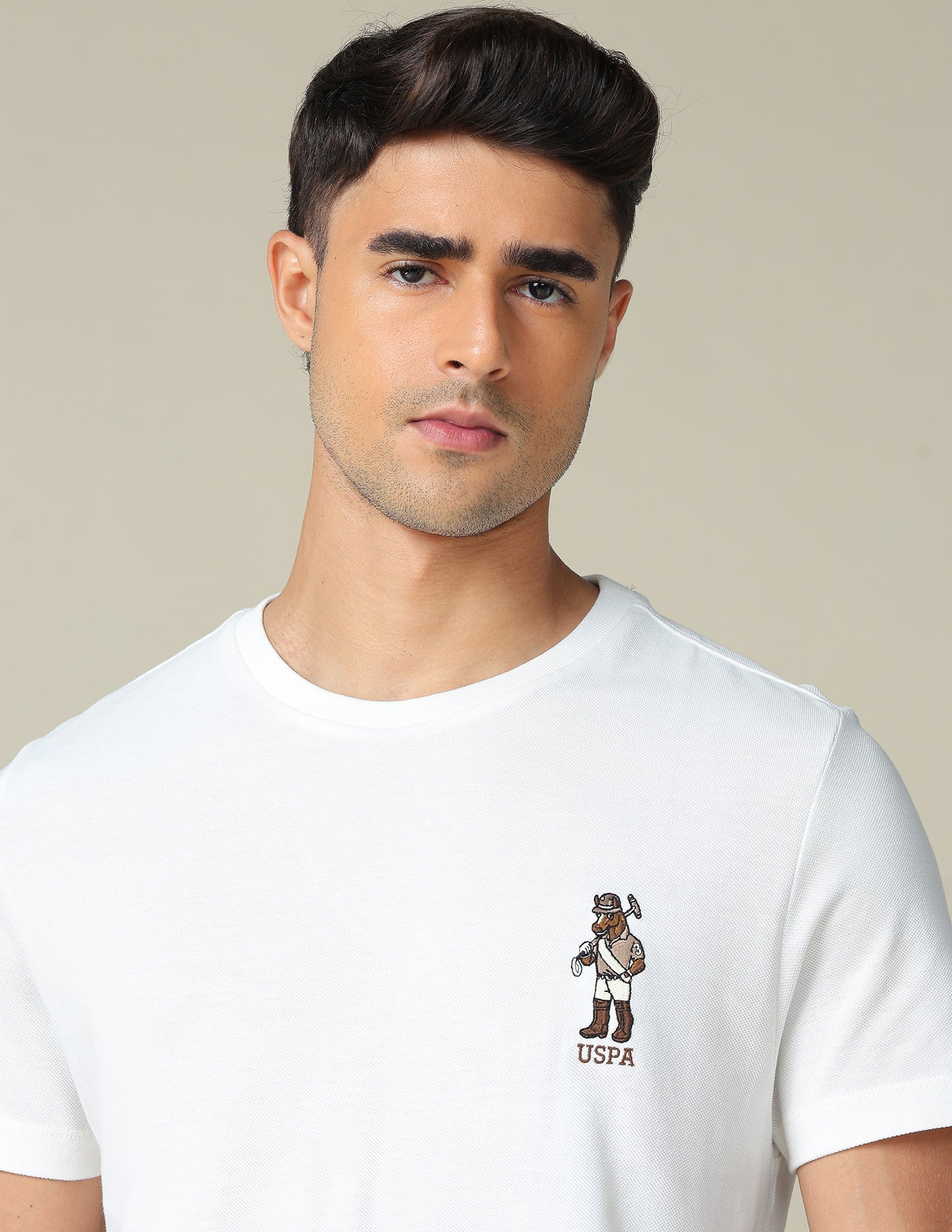 Pure Cotton Regular Fit T- Shirt - Image 7