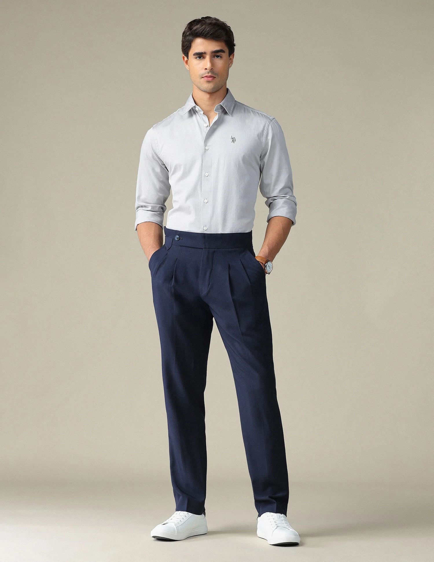 Pure Cotton Satin Shirt - Image 3