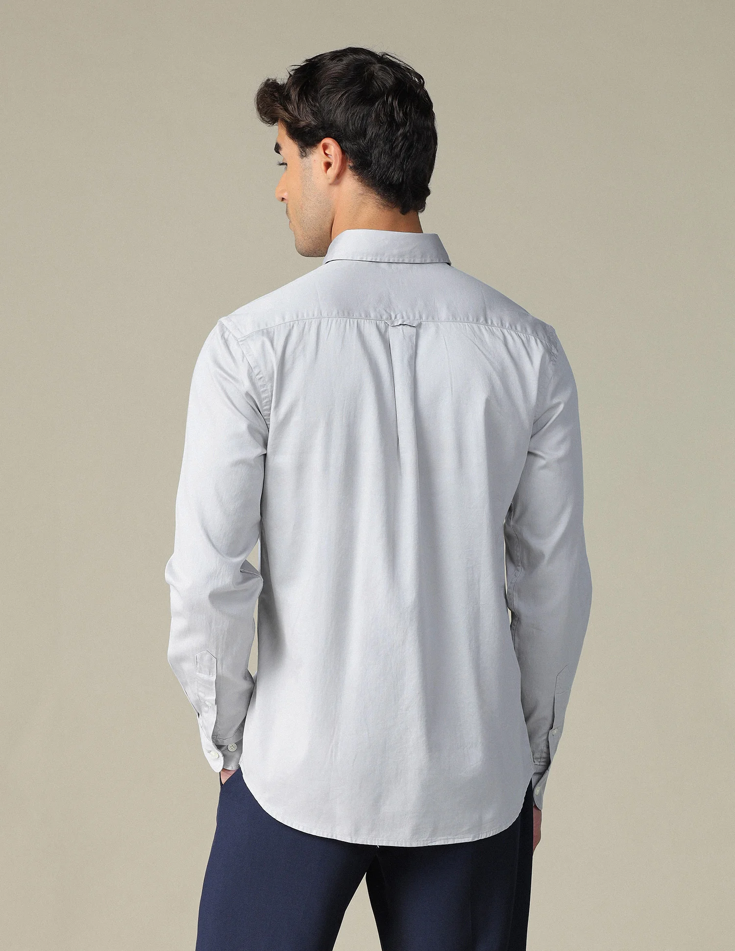 Pure Cotton Satin Shirt - Image 5