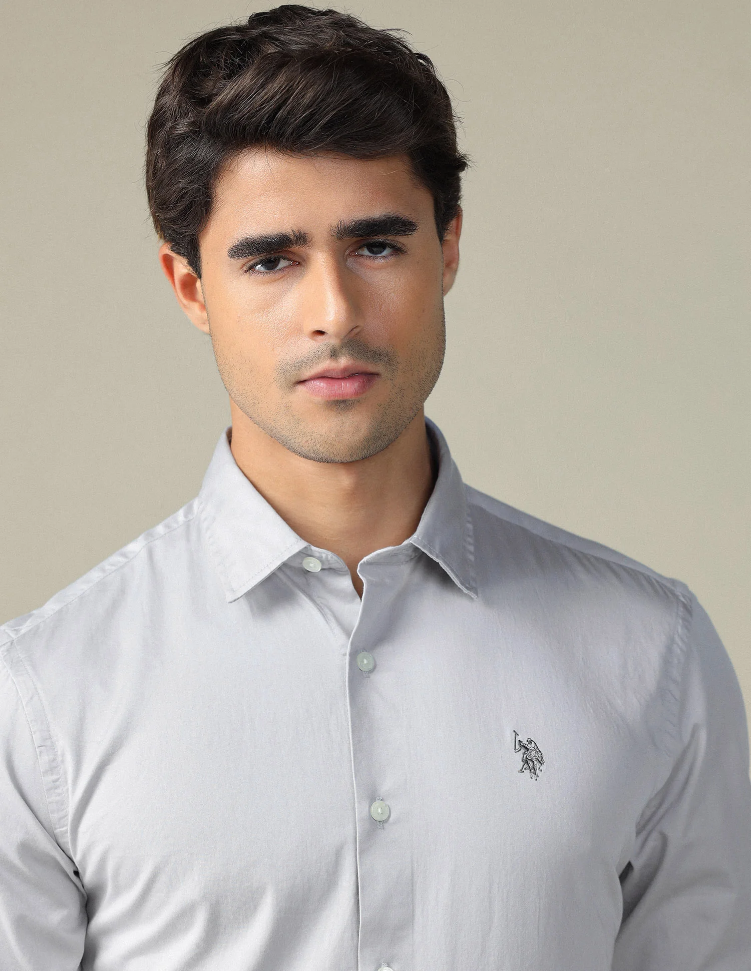 Pure Cotton Satin Shirt - Image 7