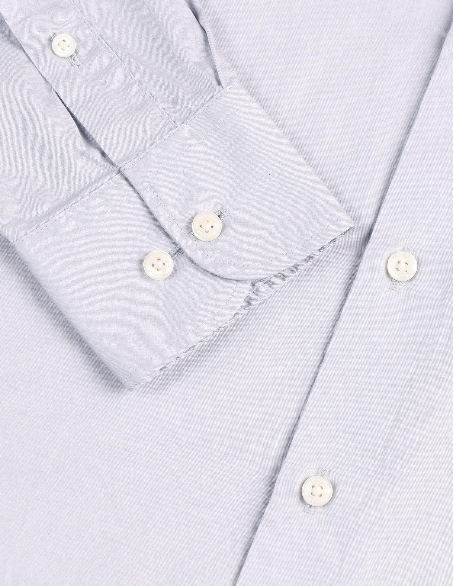Pure Cotton Satin Shirt - Image 8