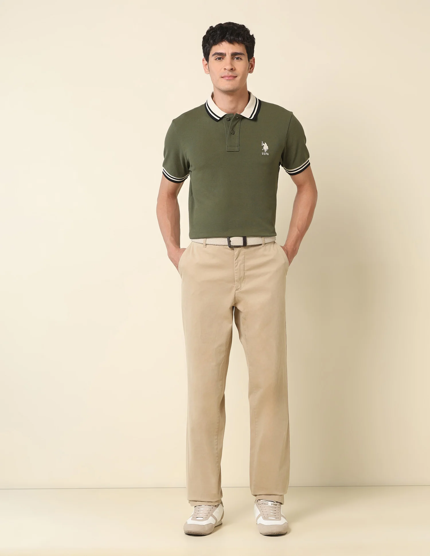 Pure Cotton Slim Fit Classic Polo Shirt - Image 3