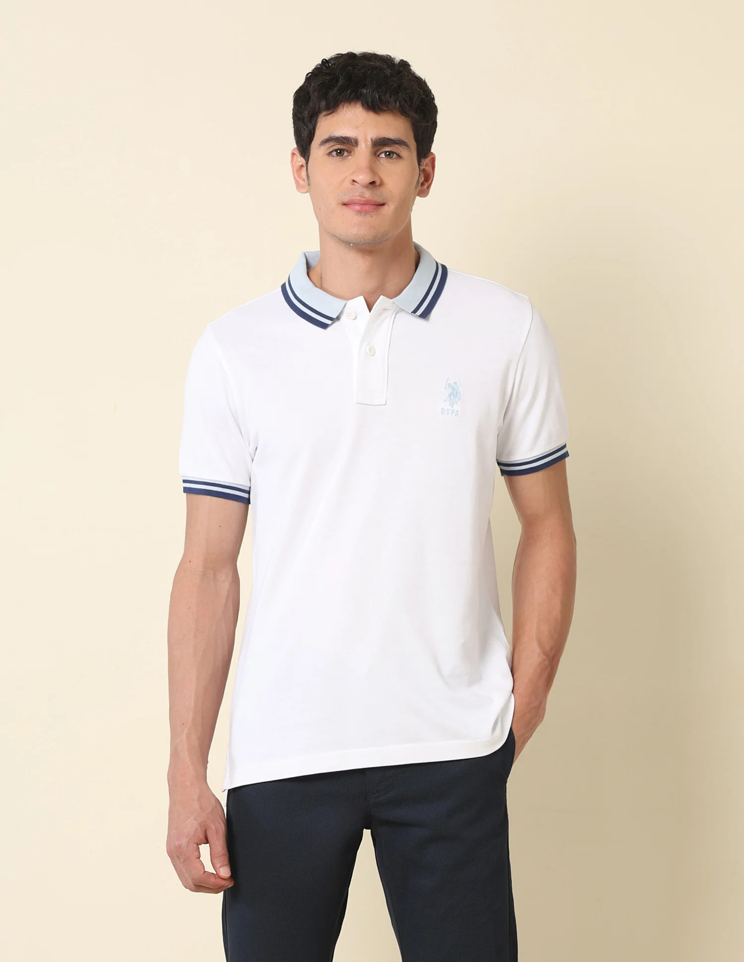 Pure Cotton Slim Fit Classic Polo Shirt - Image 6