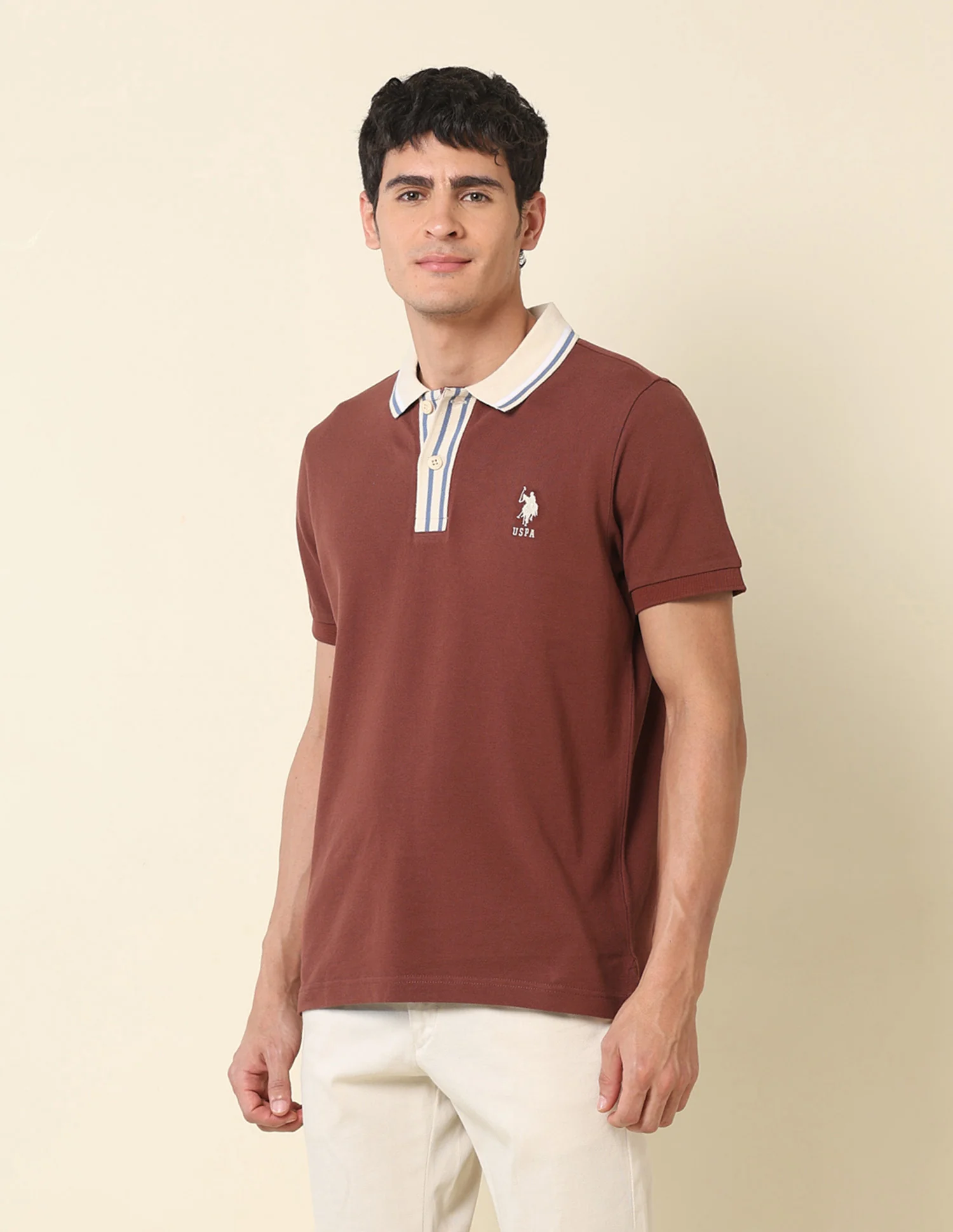 Pure Cotton Slim Fit Classic Polo Shirt - Image 4