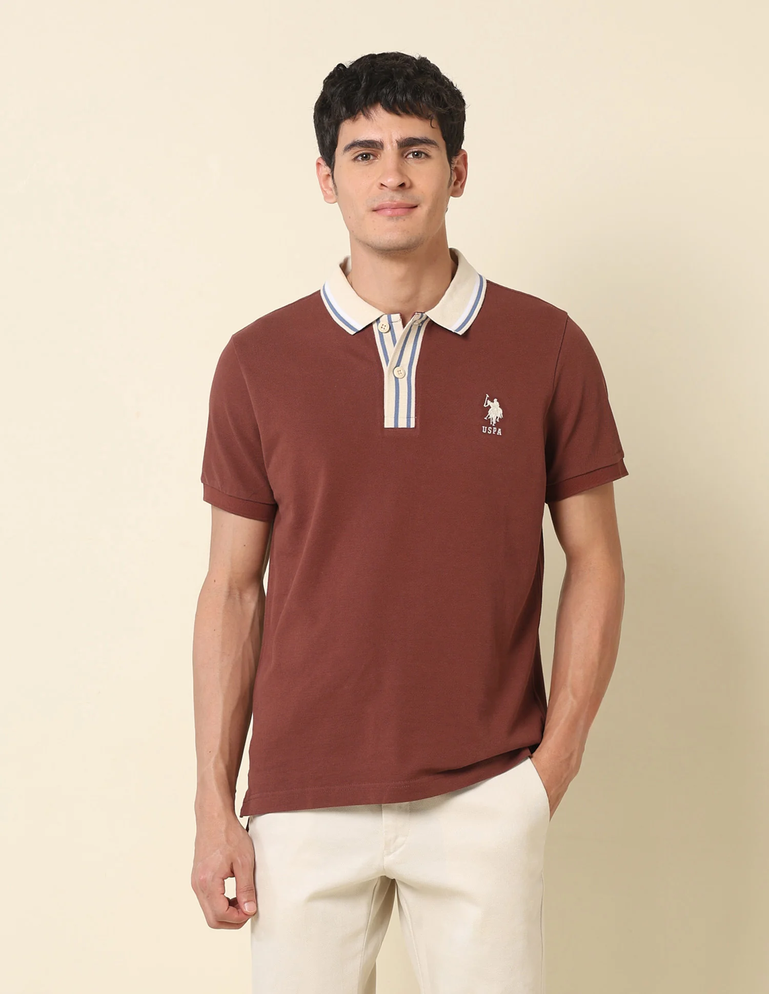 Pure Cotton Slim Fit Classic Polo Shirt - Image 6