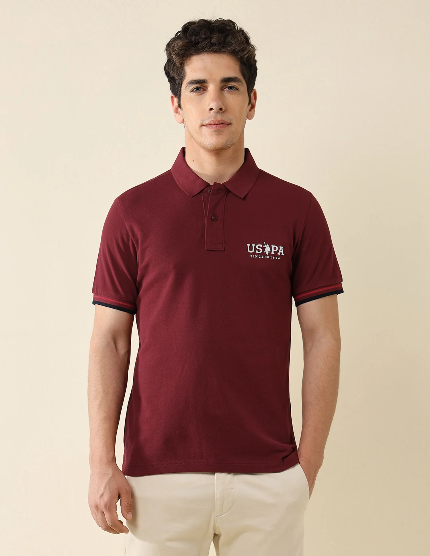 Pure Cotton Slim Fit Classic Polo Shirt - Image 6