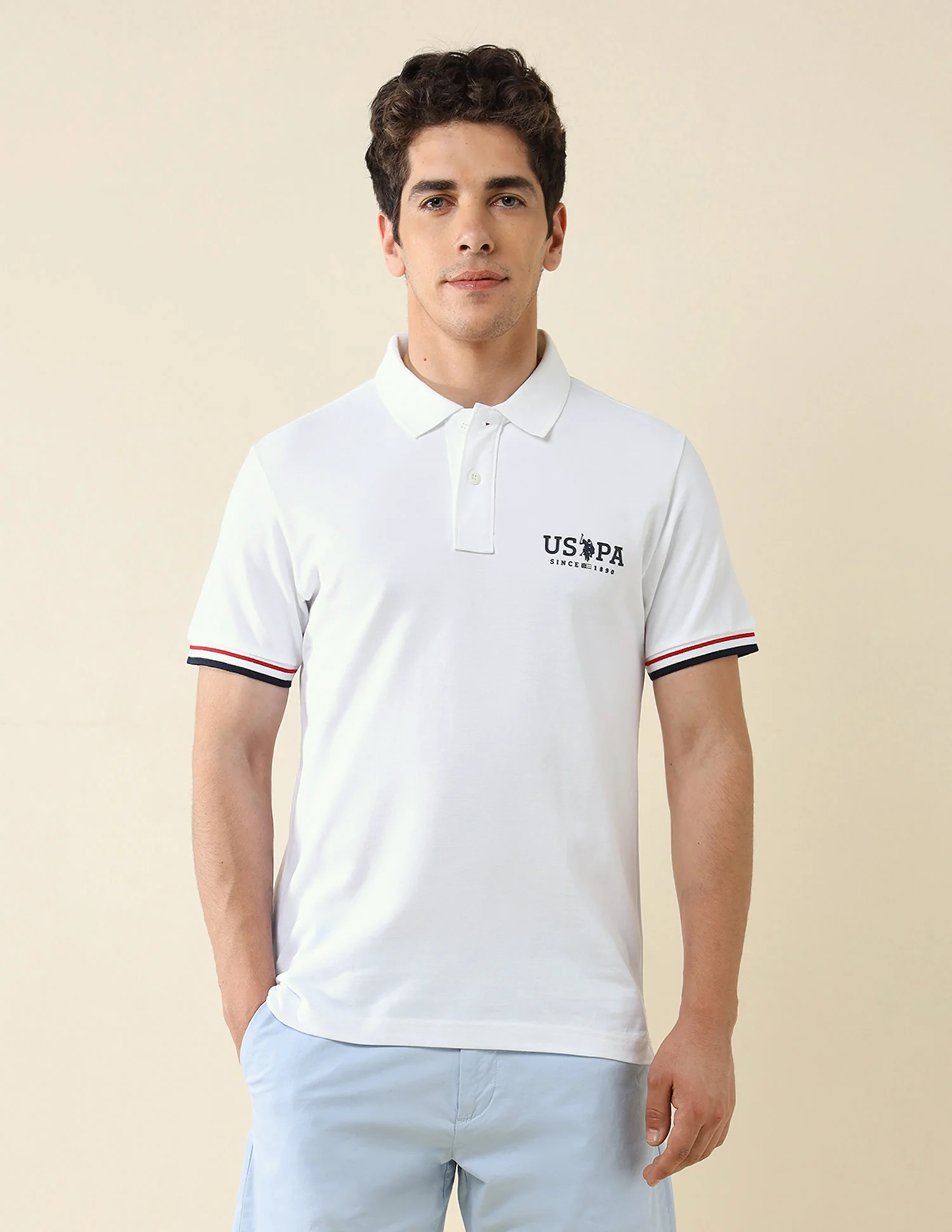 Pure Cotton Slim Fit Classic Polo Shirt - Image 6