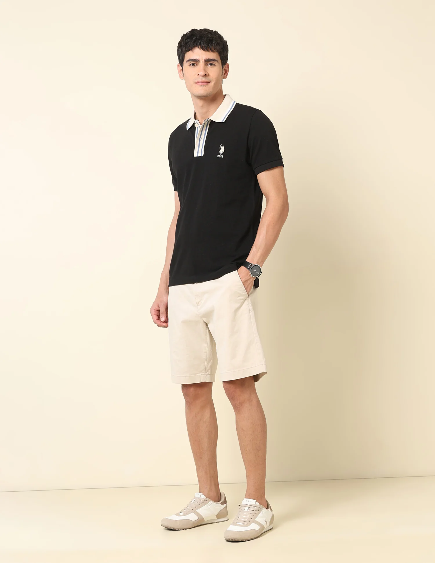 Pure Cotton Slim Fit Classic Polo Shirt - Image 3