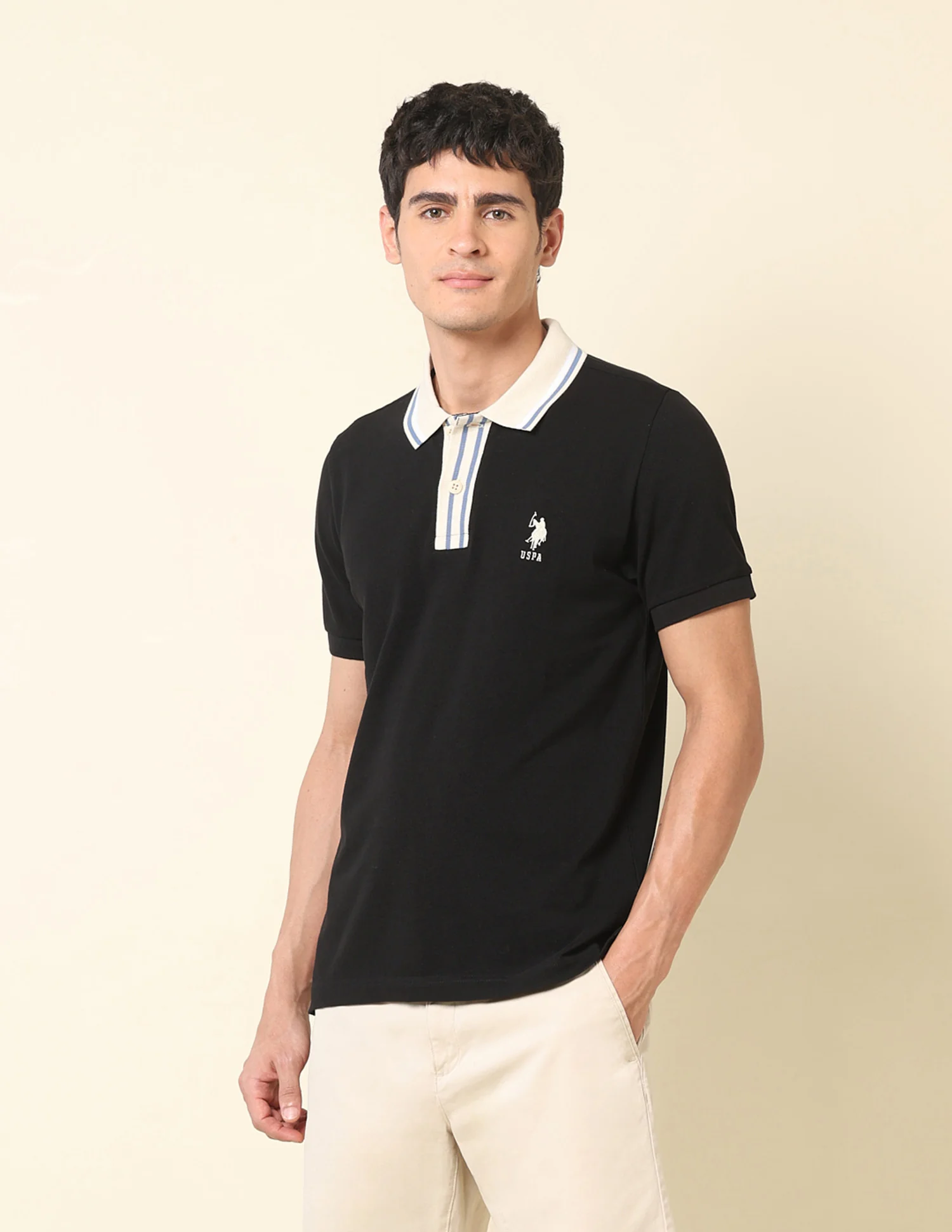 Pure Cotton Slim Fit Classic Polo Shirt - Image 4