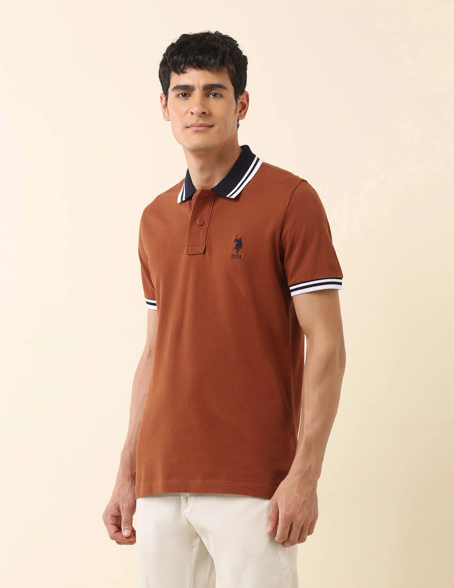 Pure Cotton Slim Fit Classic Polo Shirt - Image 4