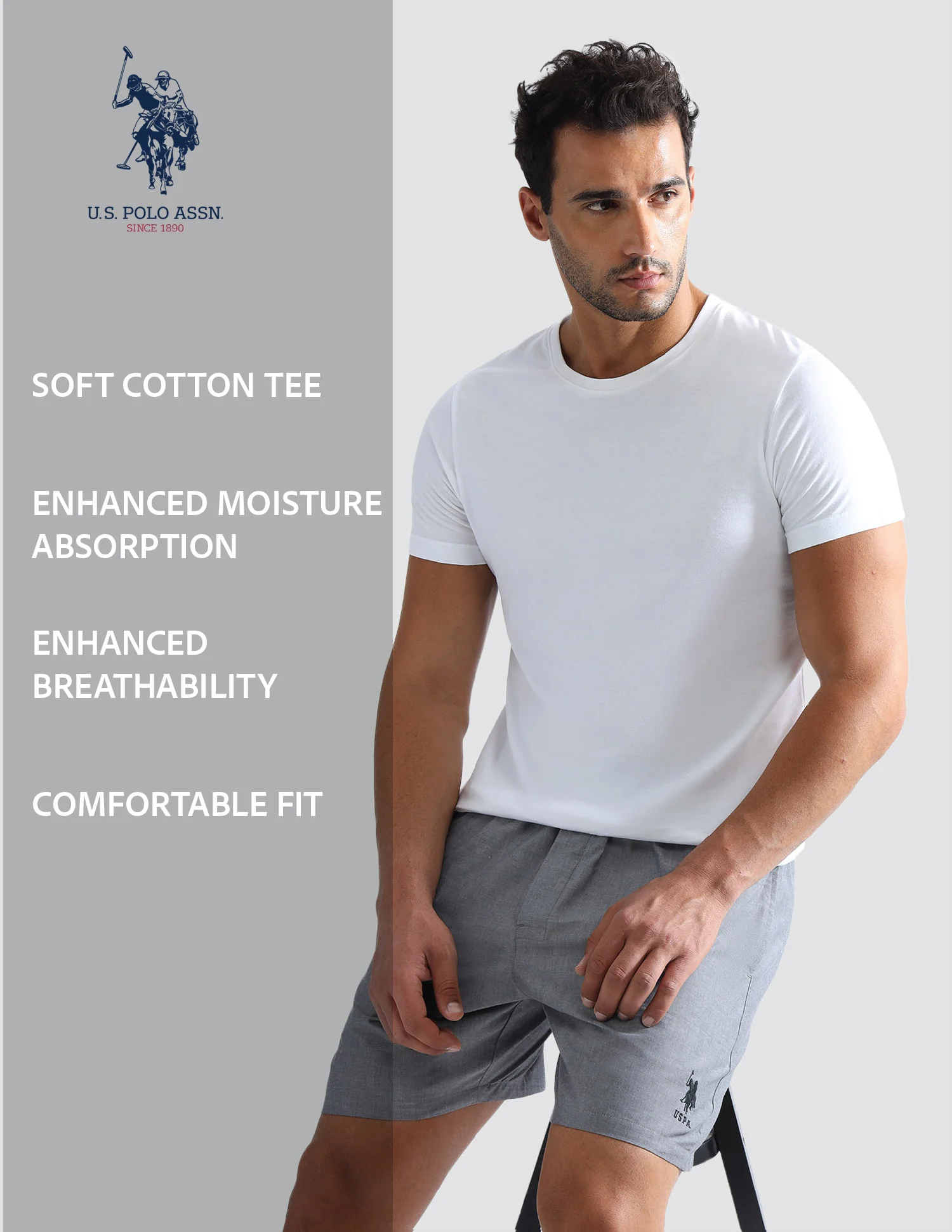 Pure Cotton Slim Fit EV008 Lounge T-Shirt - Image 9