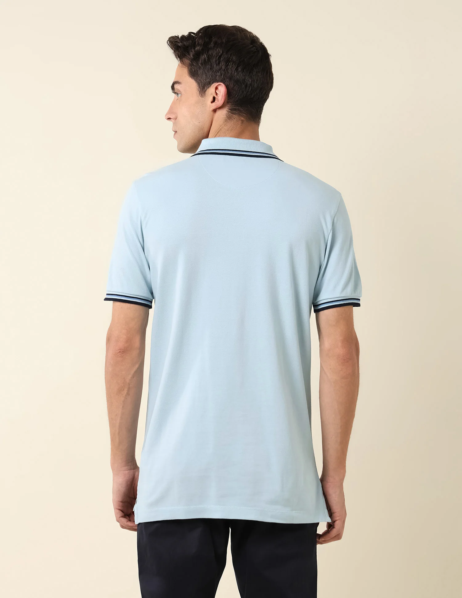 Pure Cotton Slim Fit Polo Shirt - Image 5