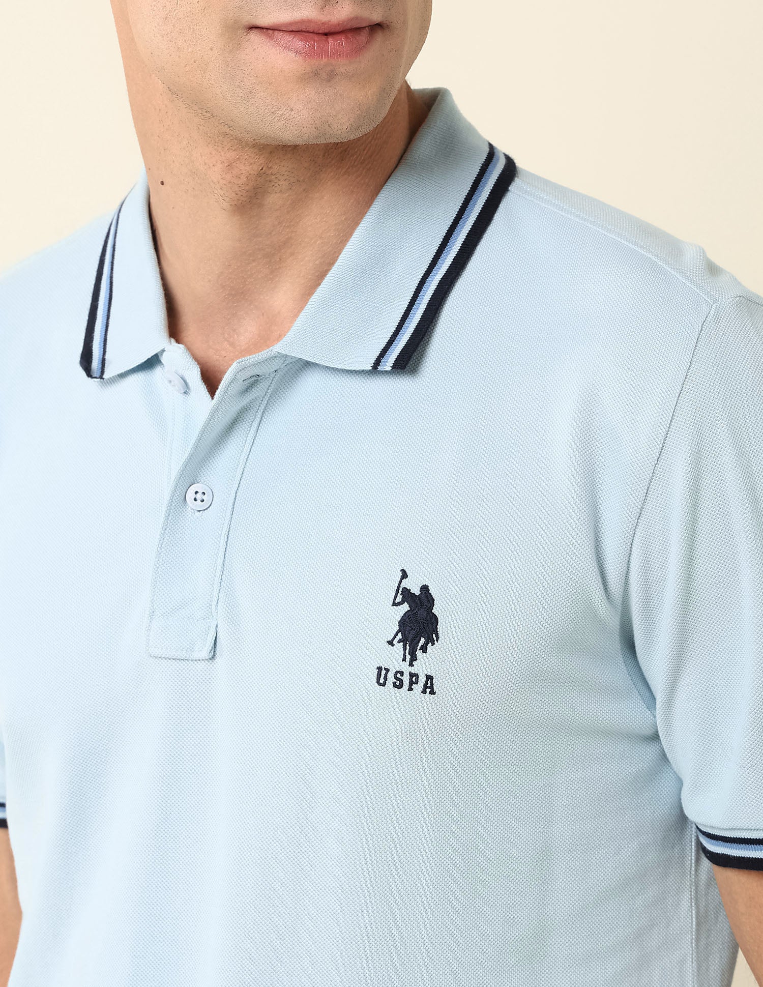 Pure Cotton Slim Fit Polo Shirt - Image 7