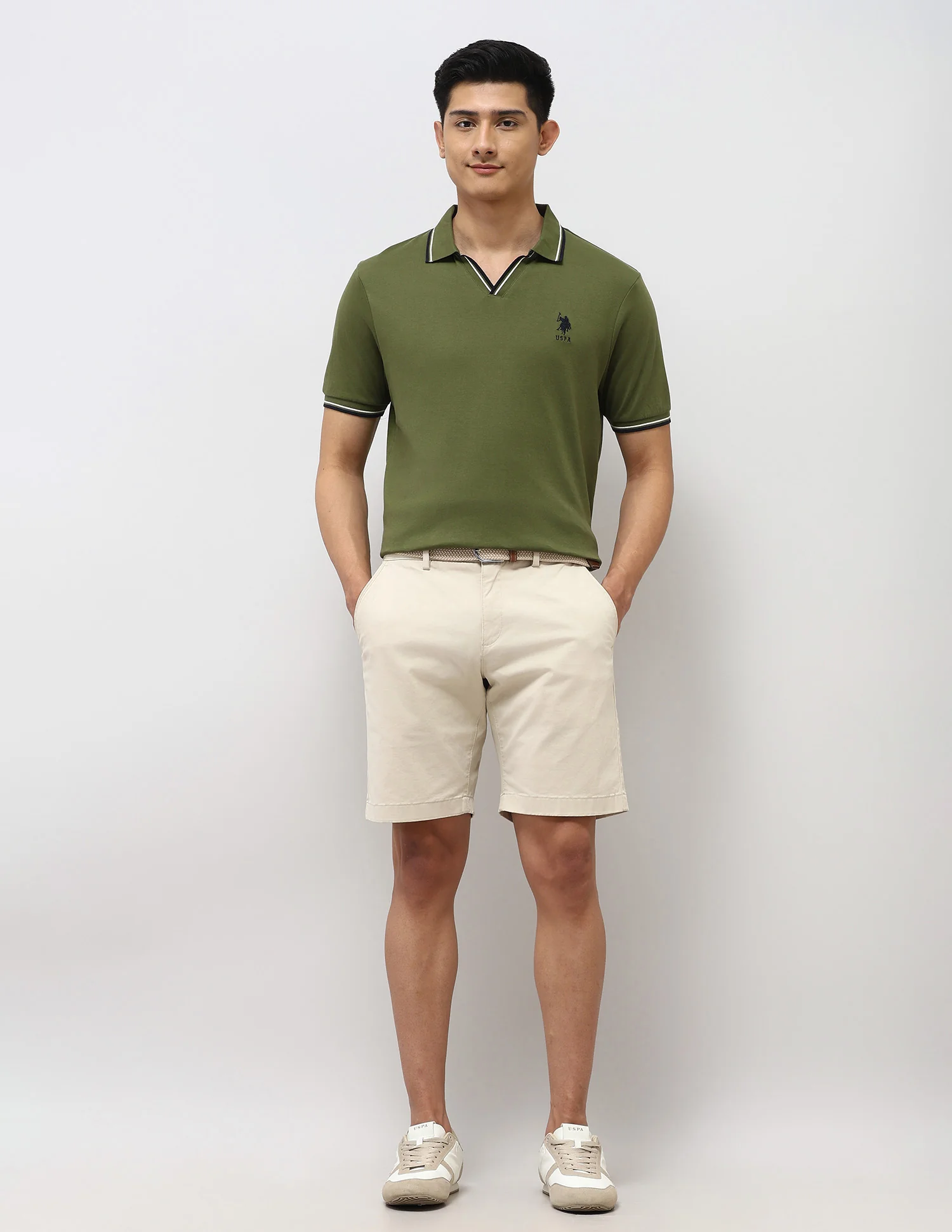 Pure Cotton Slim Fit Polo Shirt - Image 3