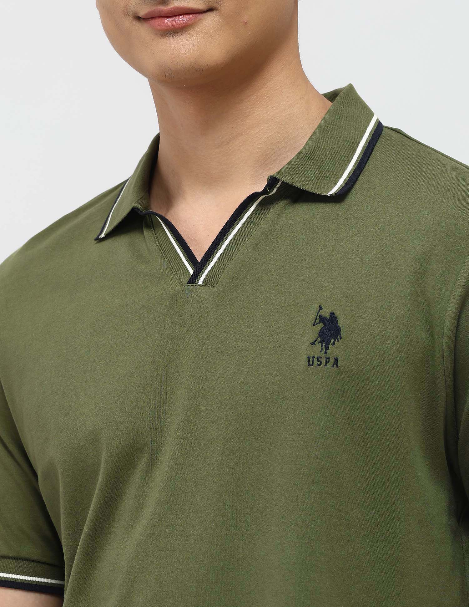Pure Cotton Slim Fit Polo Shirt - Image 7