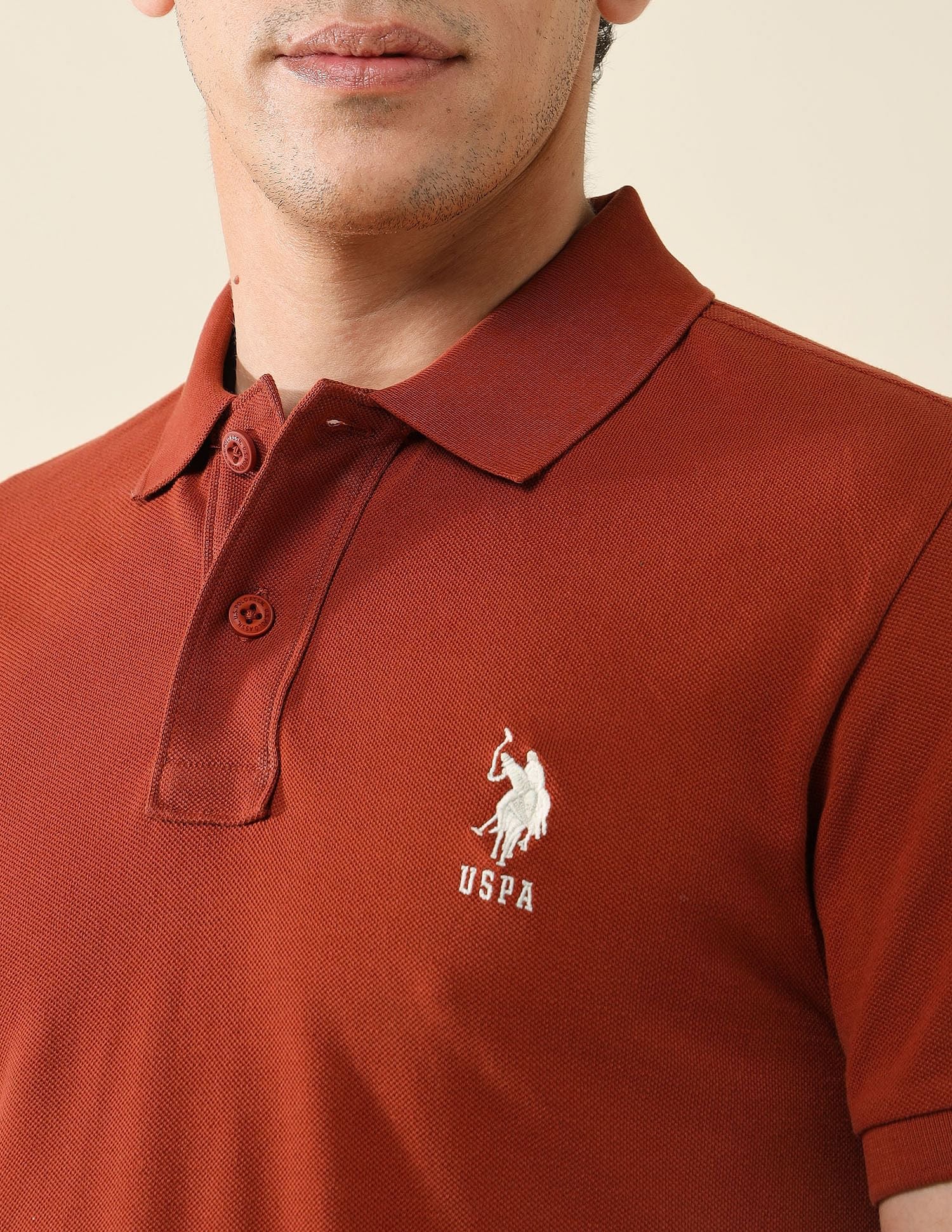 Pure Cotton Slim Fit Polo Shirt - Image 7