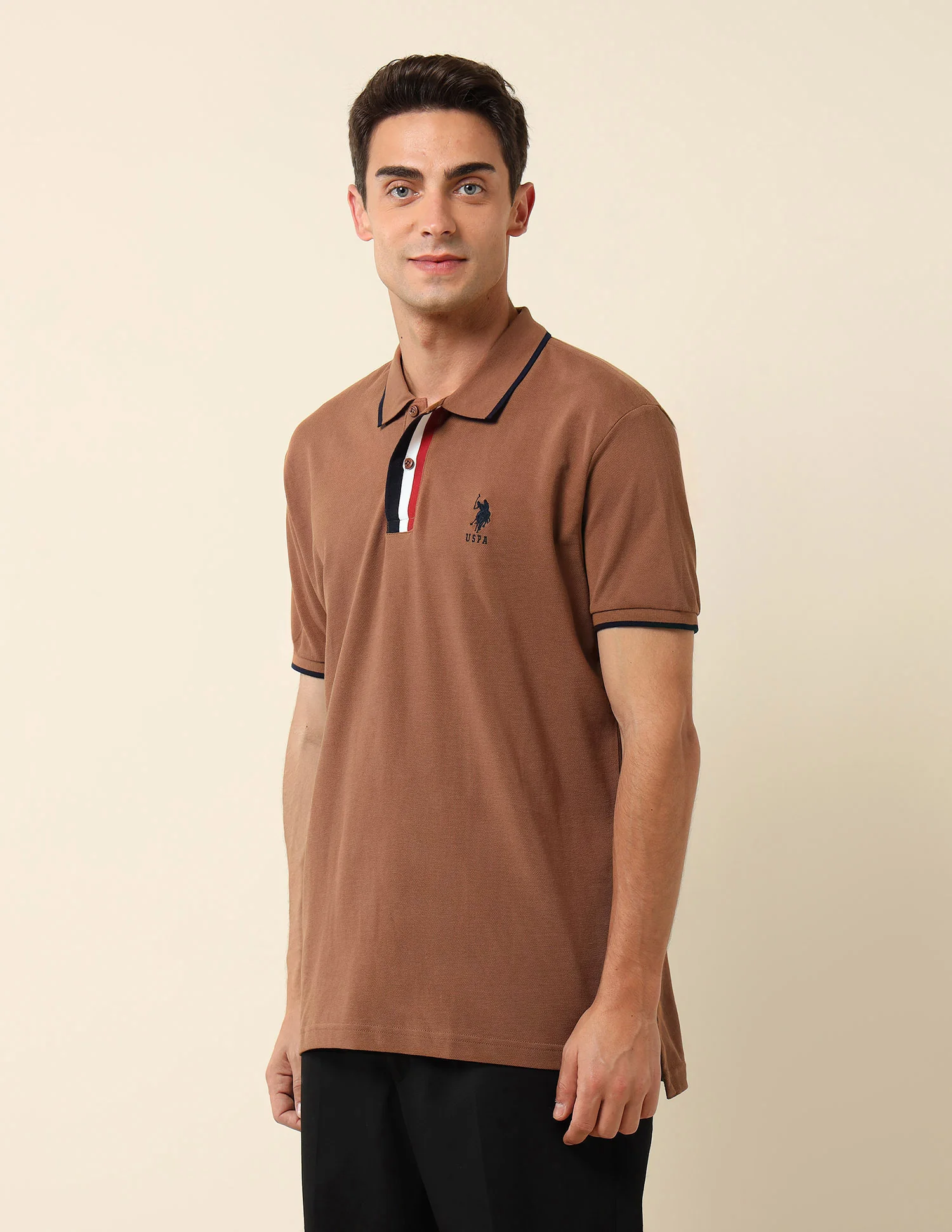Pure Cotton Slim Fit Polo Shirt - Image 4
