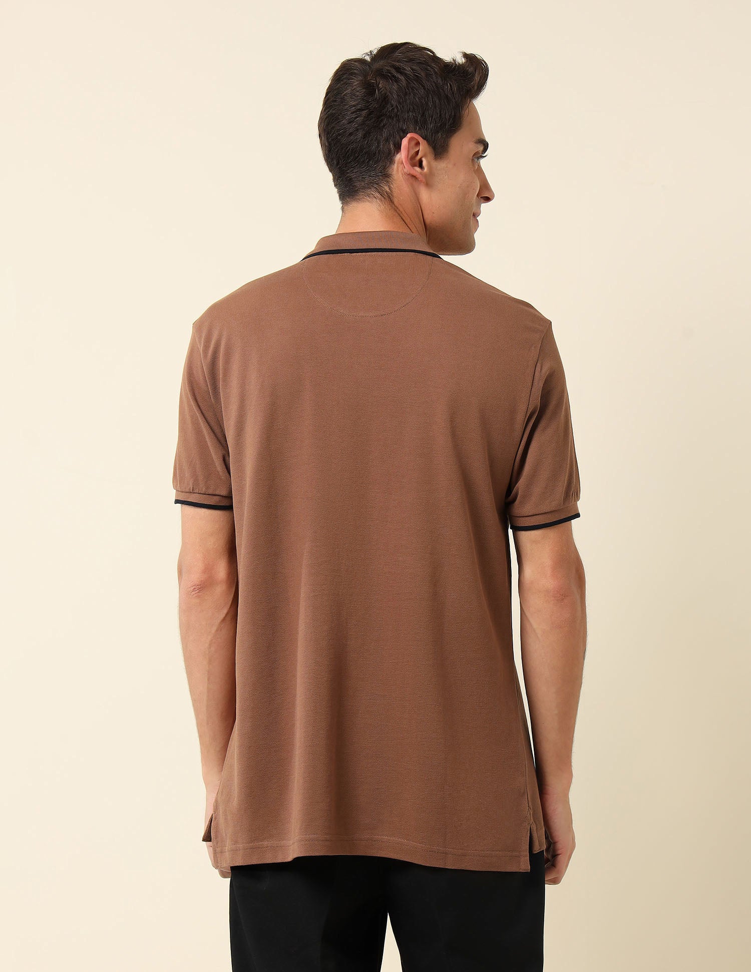 Pure Cotton Slim Fit Polo Shirt - Image 5