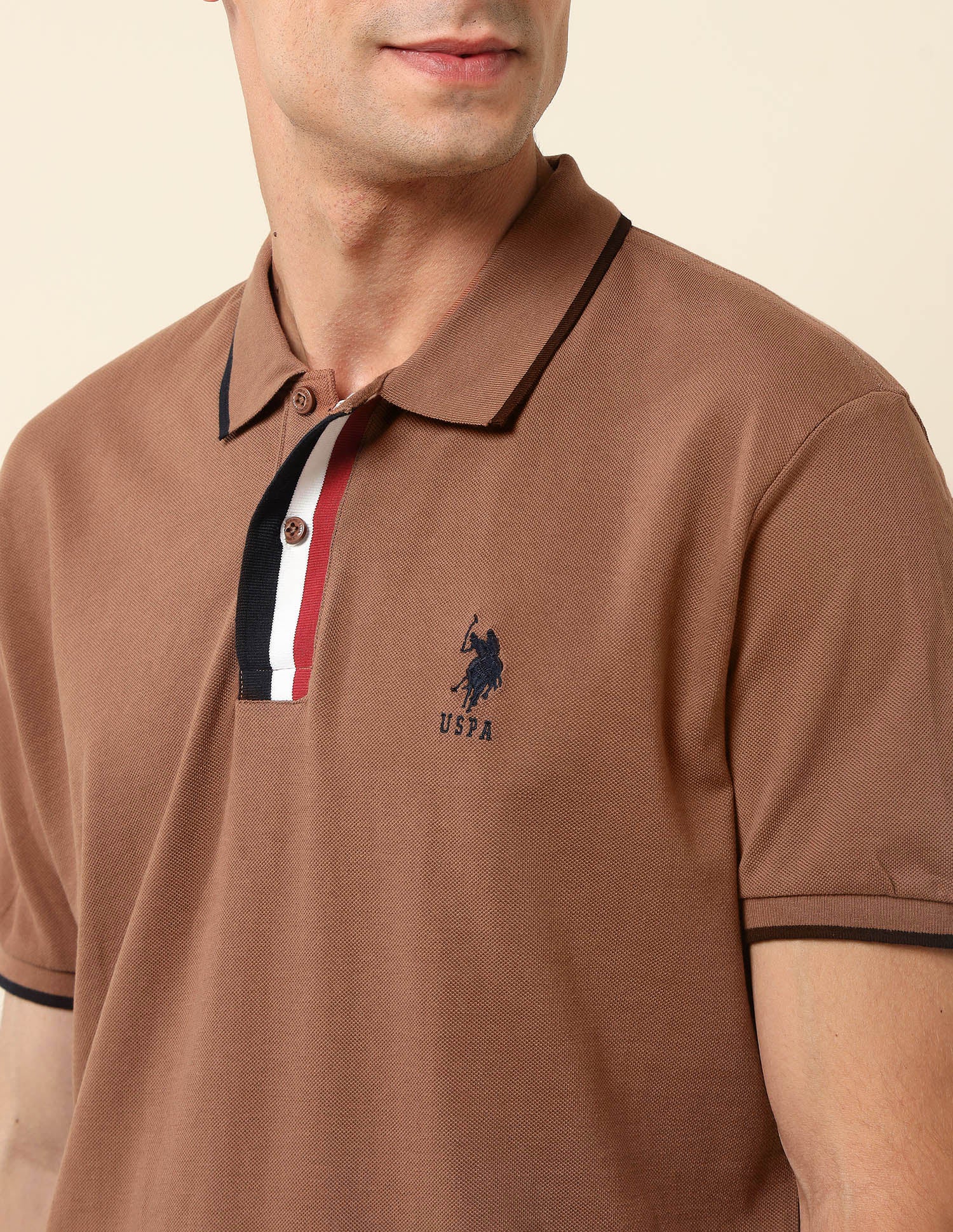 Pure Cotton Slim Fit Polo Shirt - Image 7