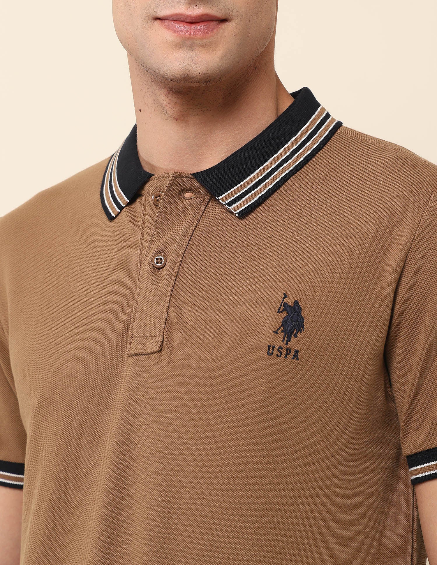 Pure Cotton Slim Fit Polo Shirt - Image 7