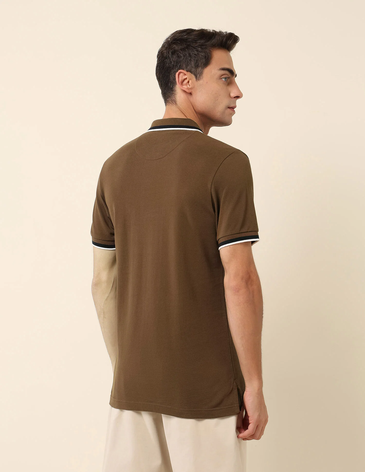 Pure Cotton Slim Fit Polo Shirt - Image 5