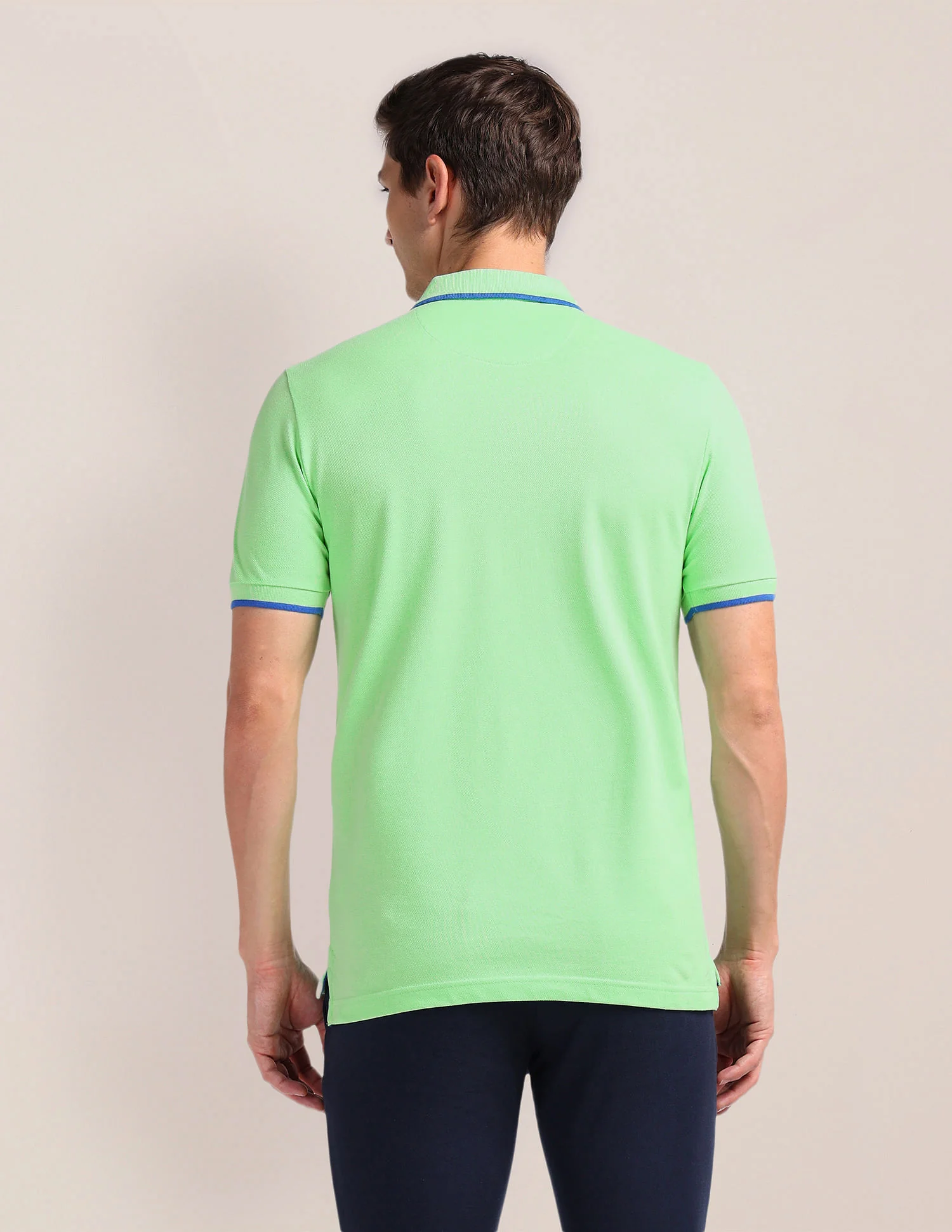 Pure Cotton Slim Fit Polo Shirt - Image 5