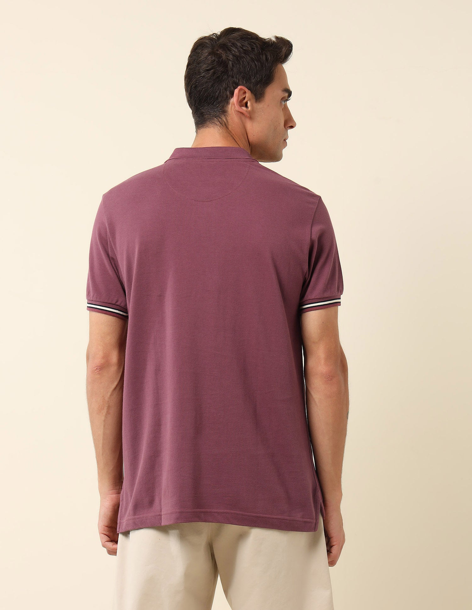 Pure Cotton Slim Fit Polo Shirt - Image 5