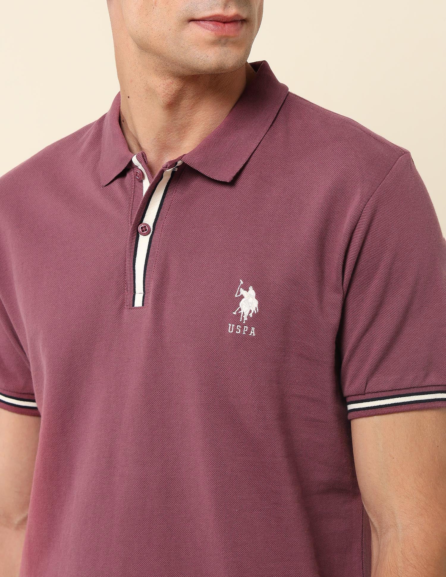 Pure Cotton Slim Fit Polo Shirt - Image 7